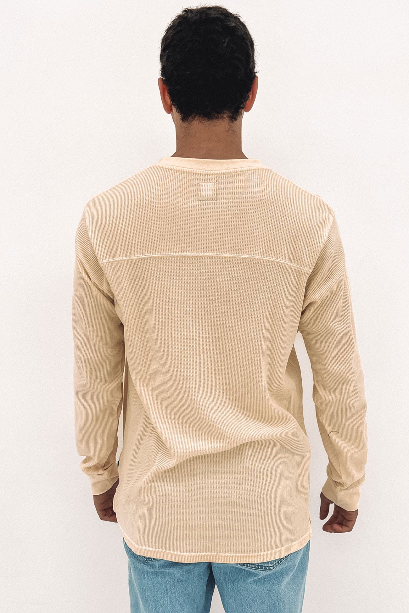Decker Waffle Long Sleeve Bleached