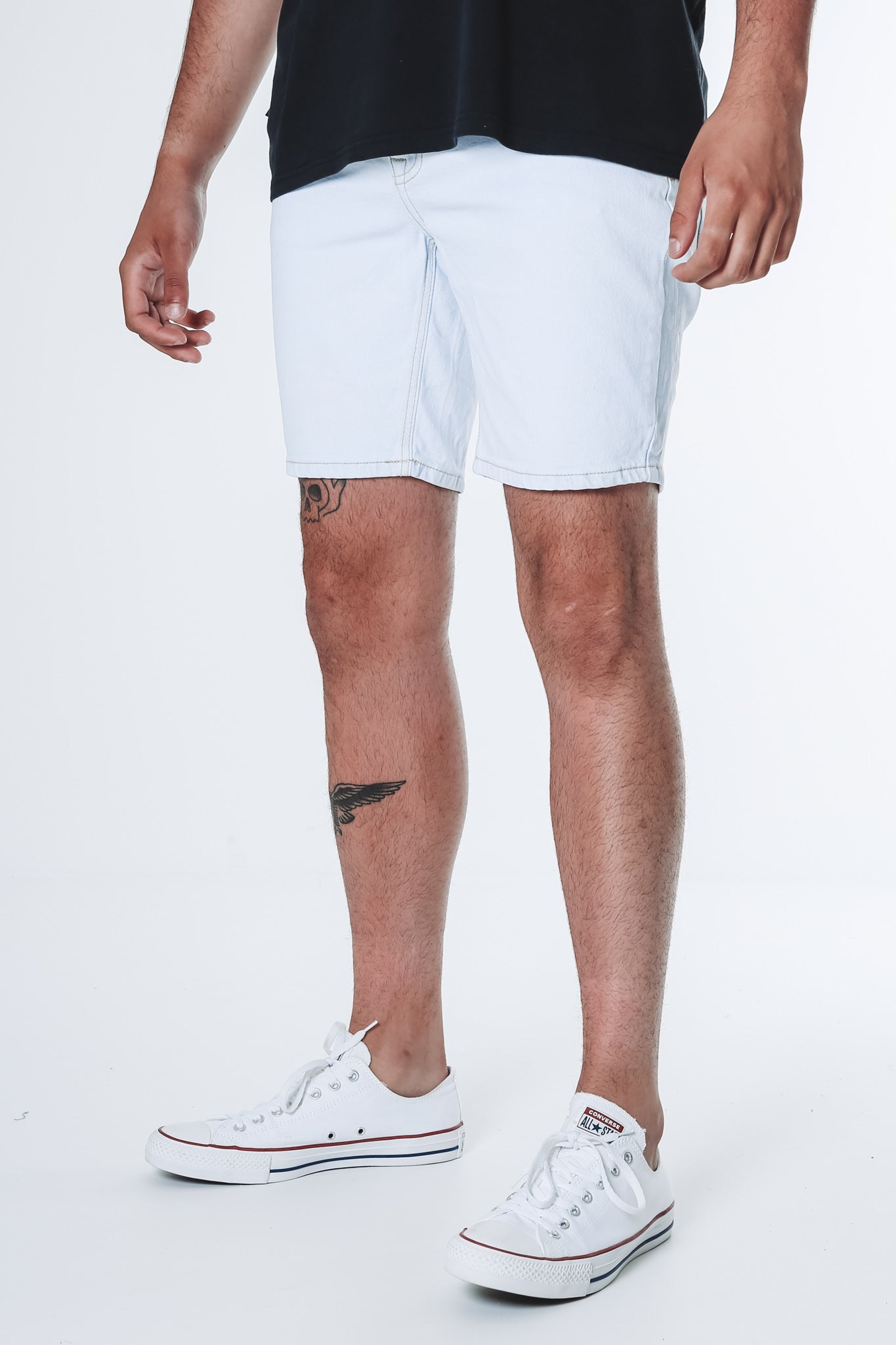 Deuce Short Bleached Blue