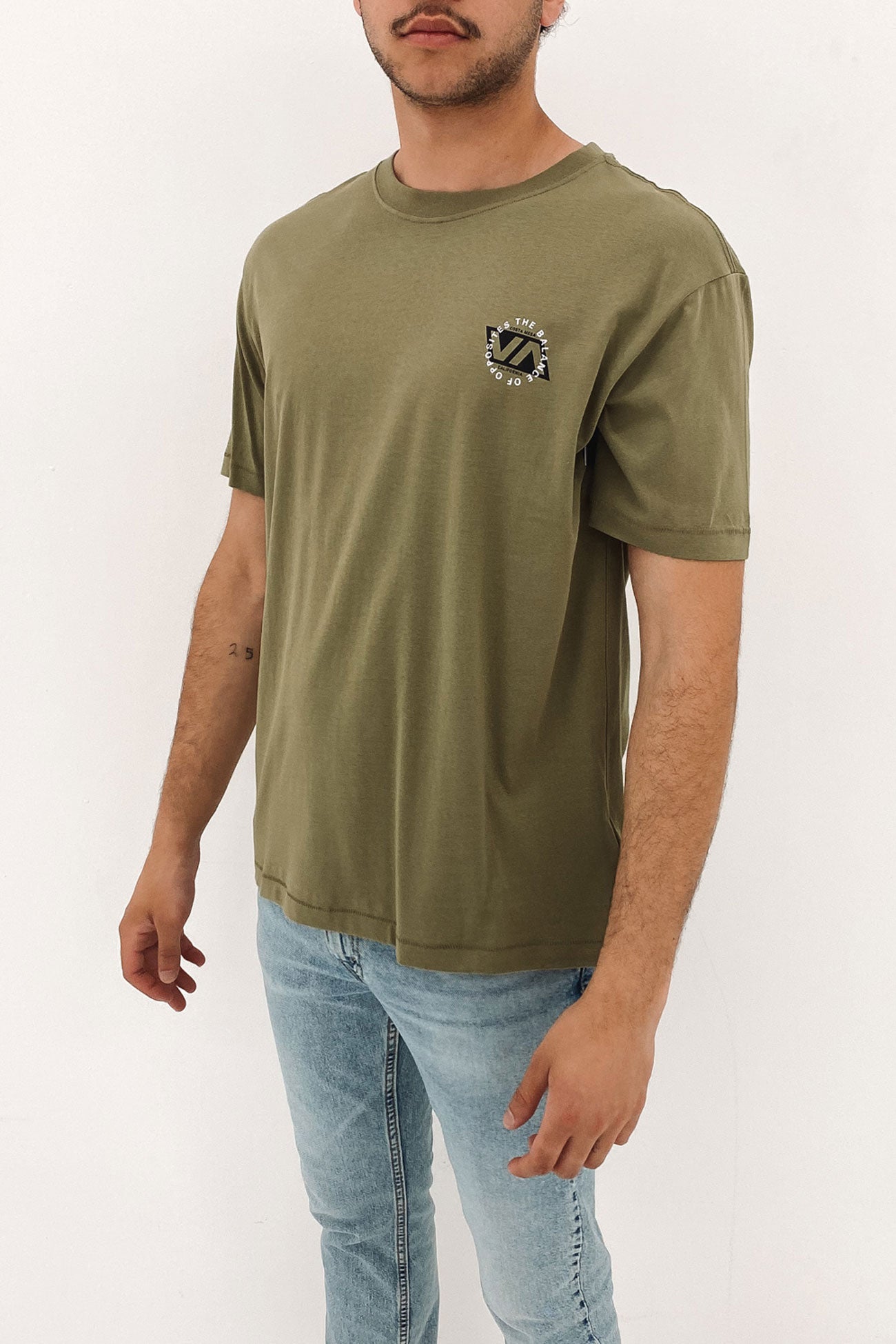 Division Short Sleeve Tee Aloe