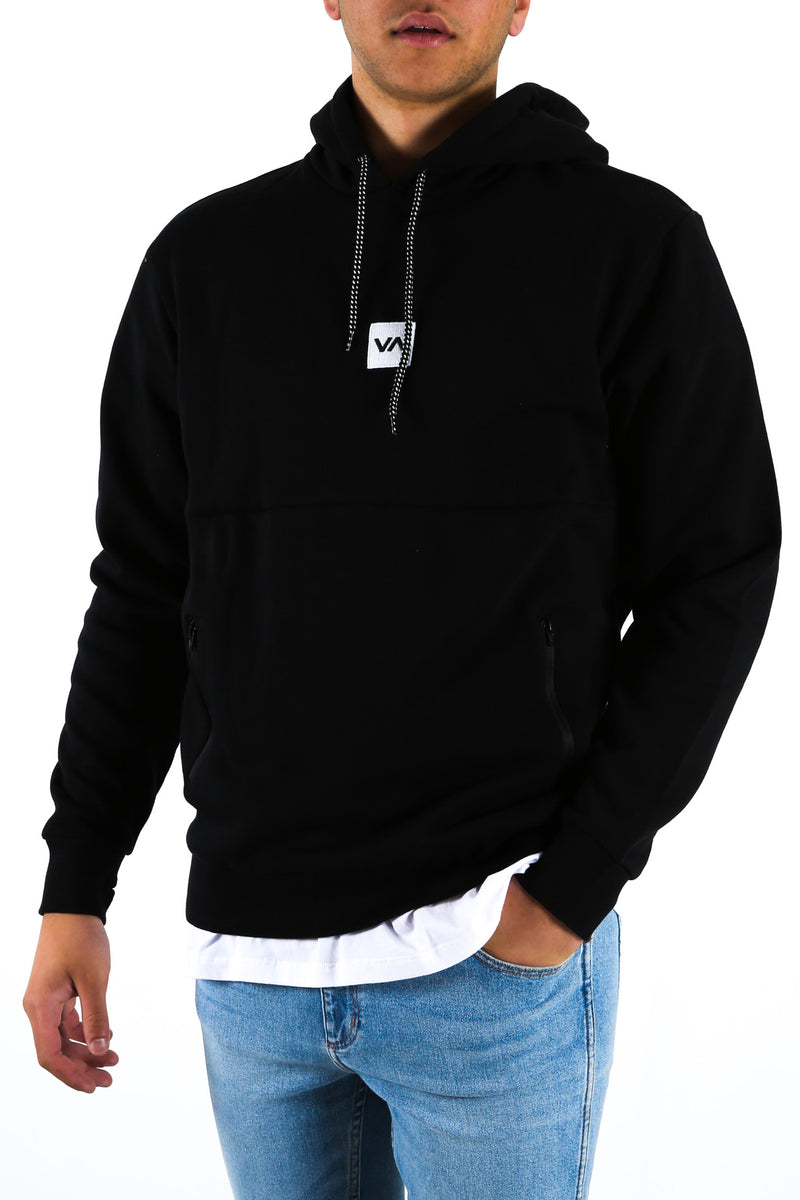 Down The Spine Pullover Black