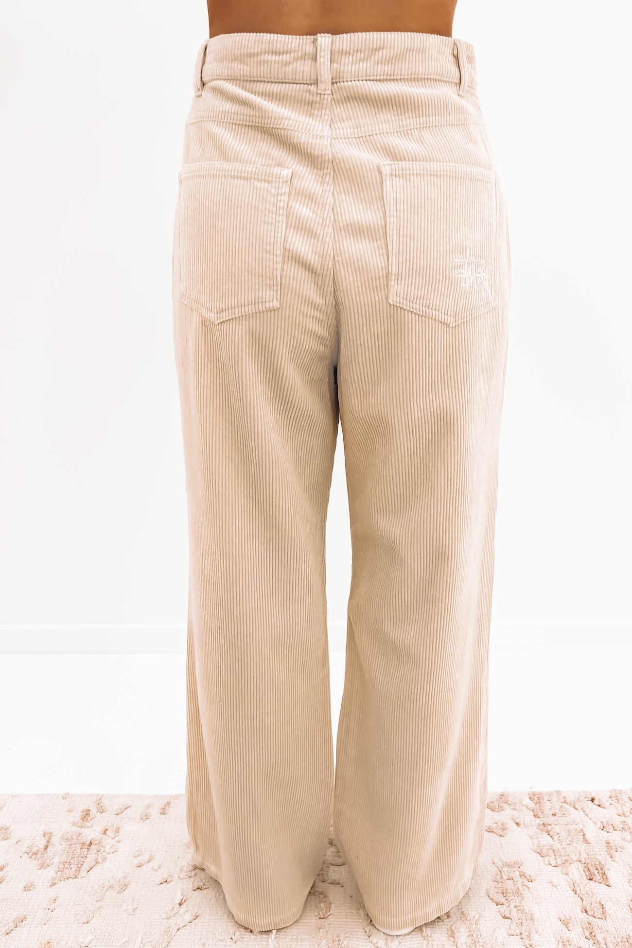 Eden Cord Pant Off White
