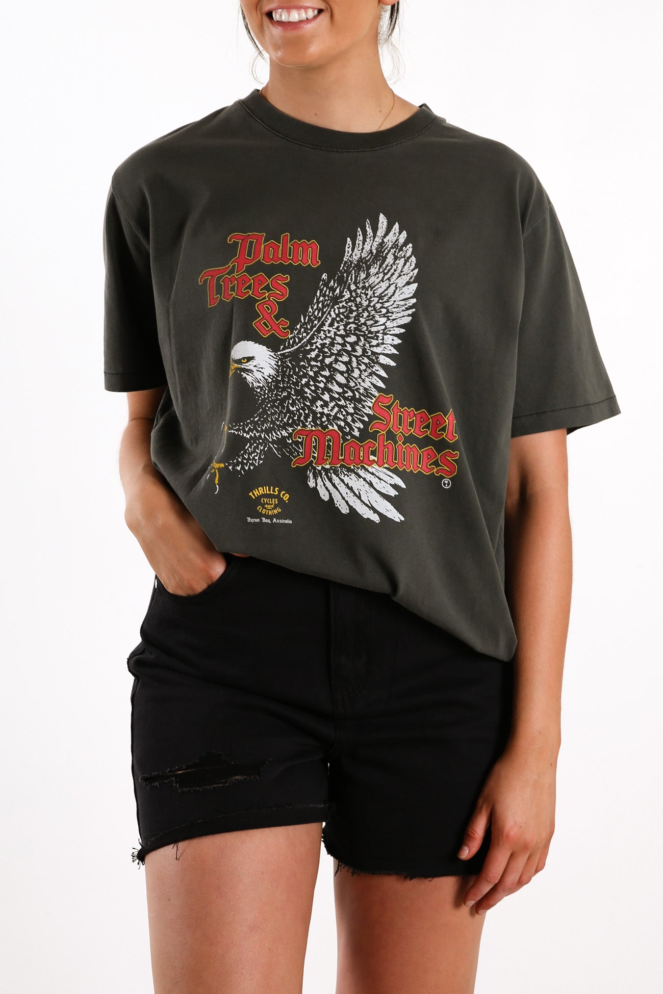 Eighty Seven Merch Tee Merch Black