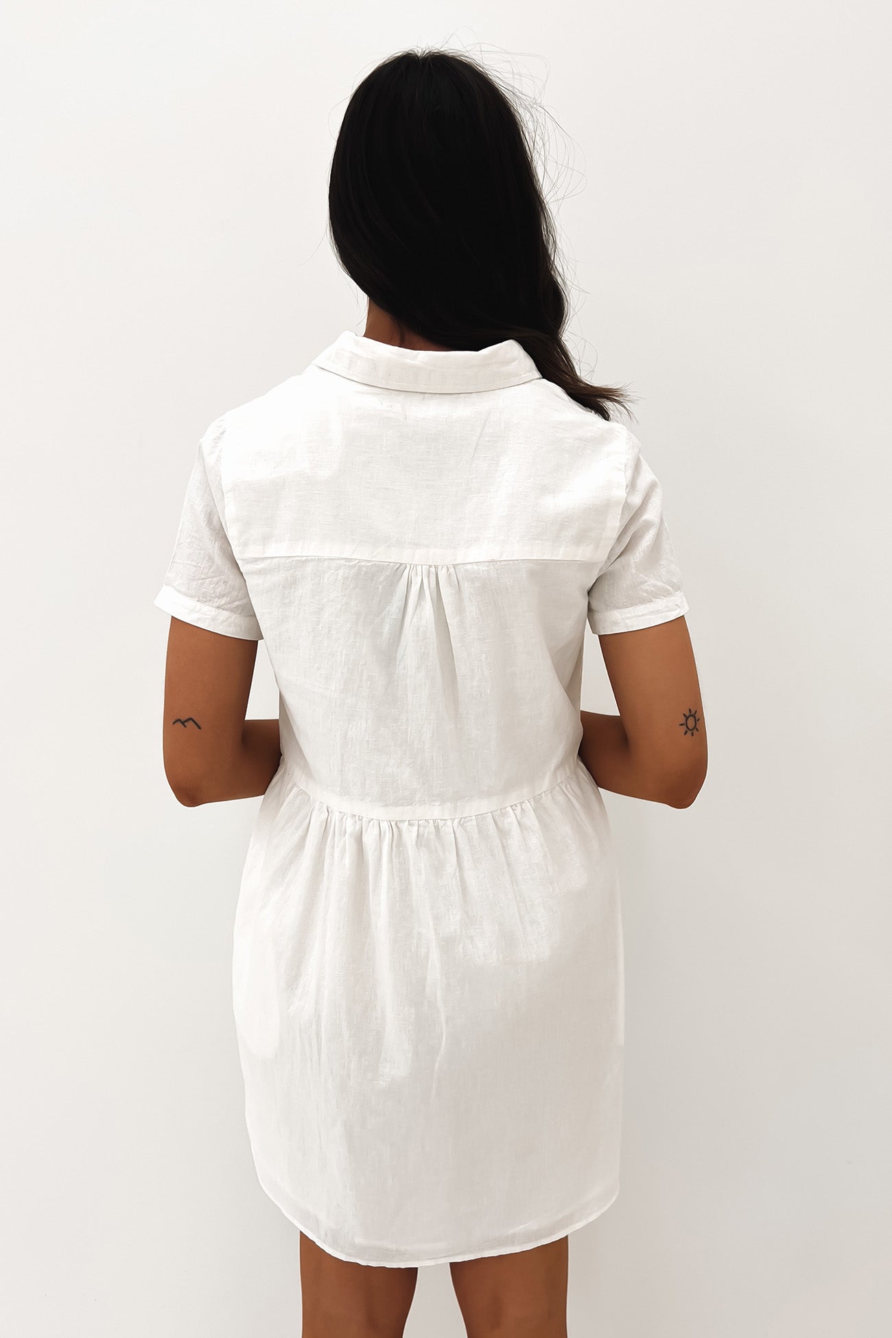 Elle Mini Dress White