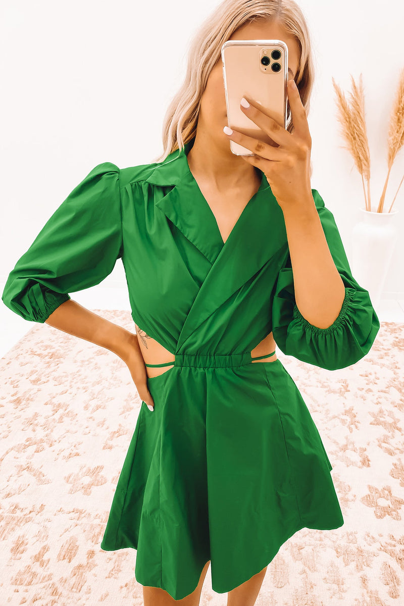 Elodie Mini Dress Green