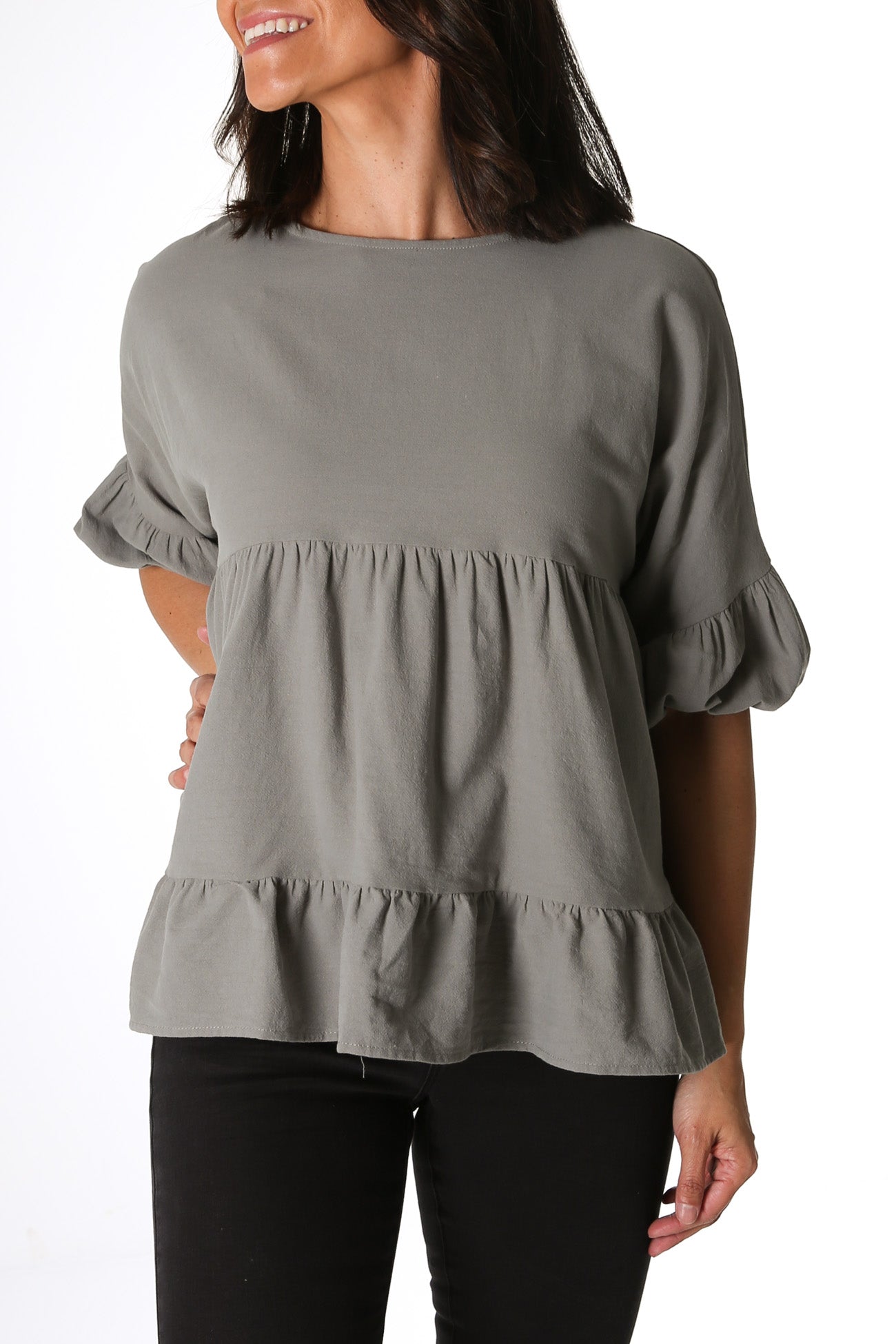 Elsie Top Khaki