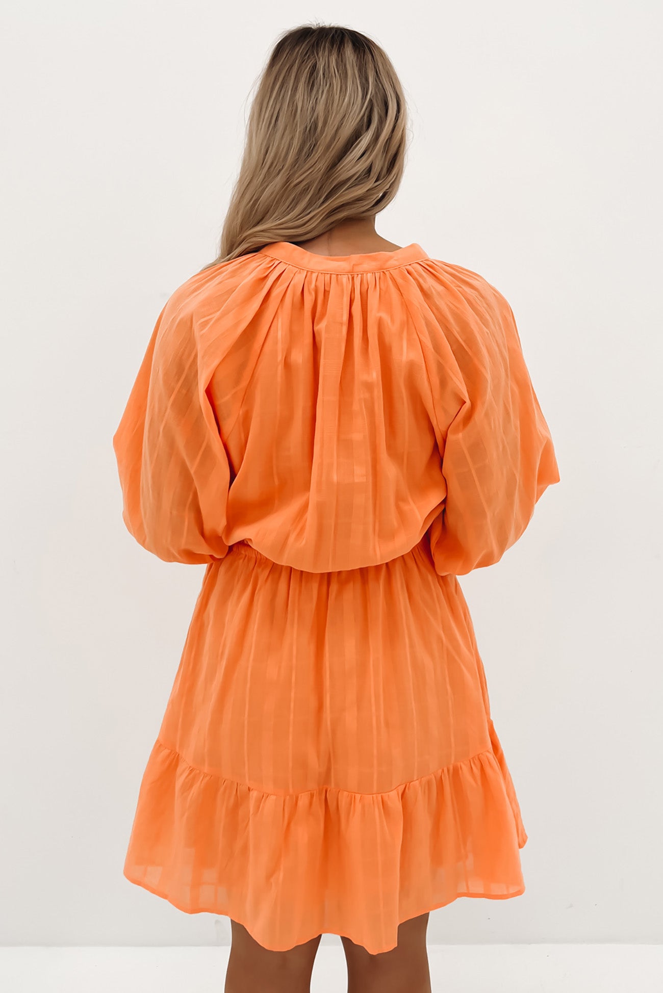 Ezekiel Mini Dress Orange