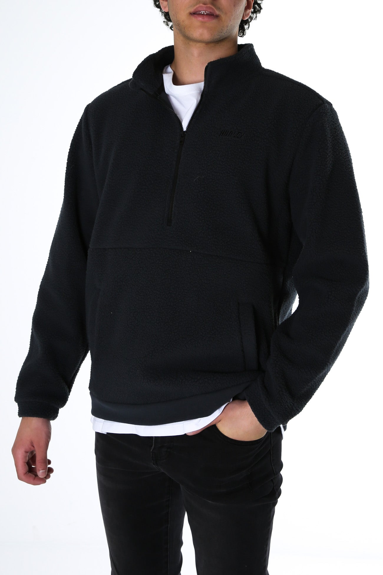 Fastlane Quarter Zip Dark Smoke Grey