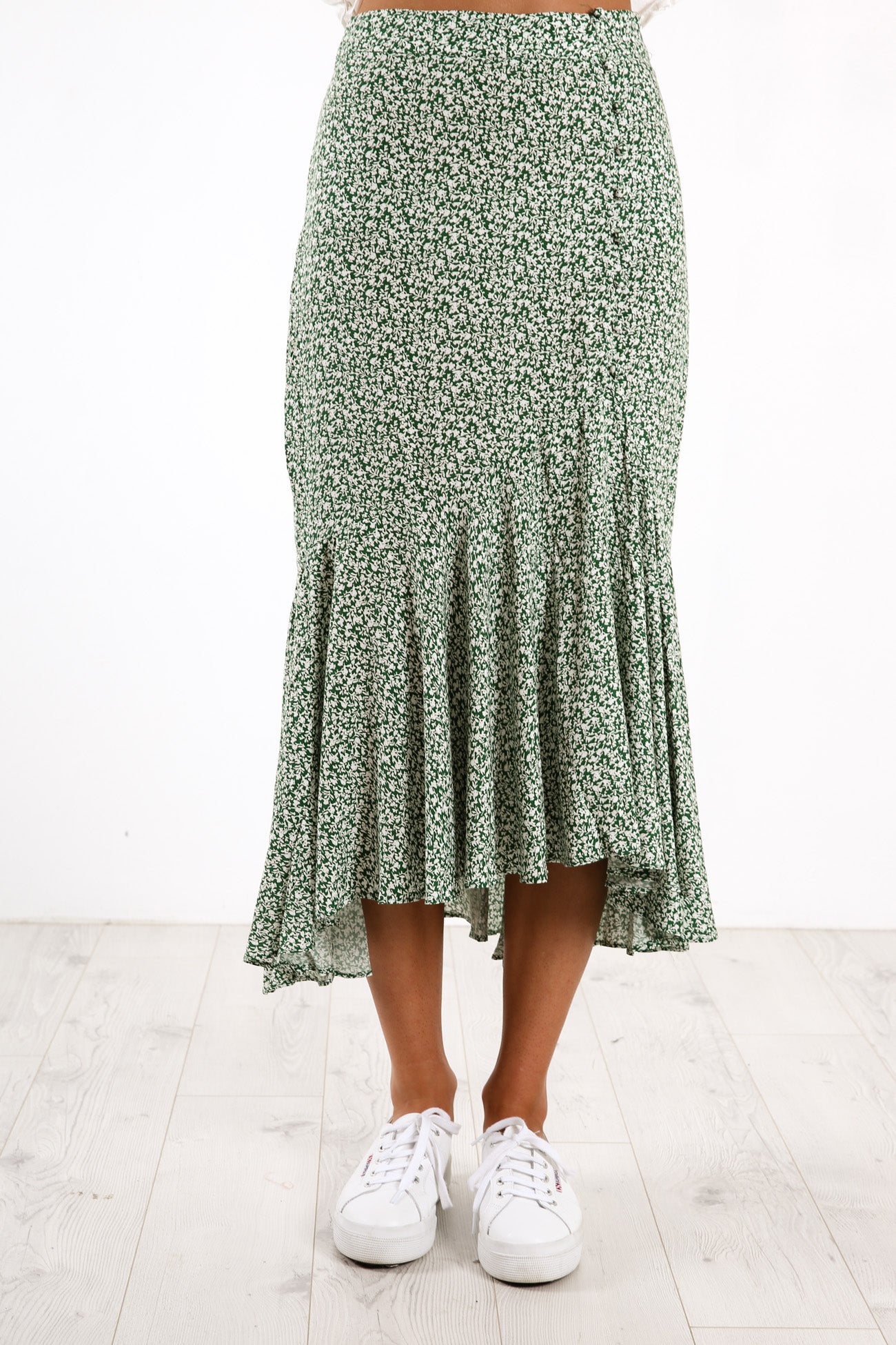 Find Yourself Skirt Green
