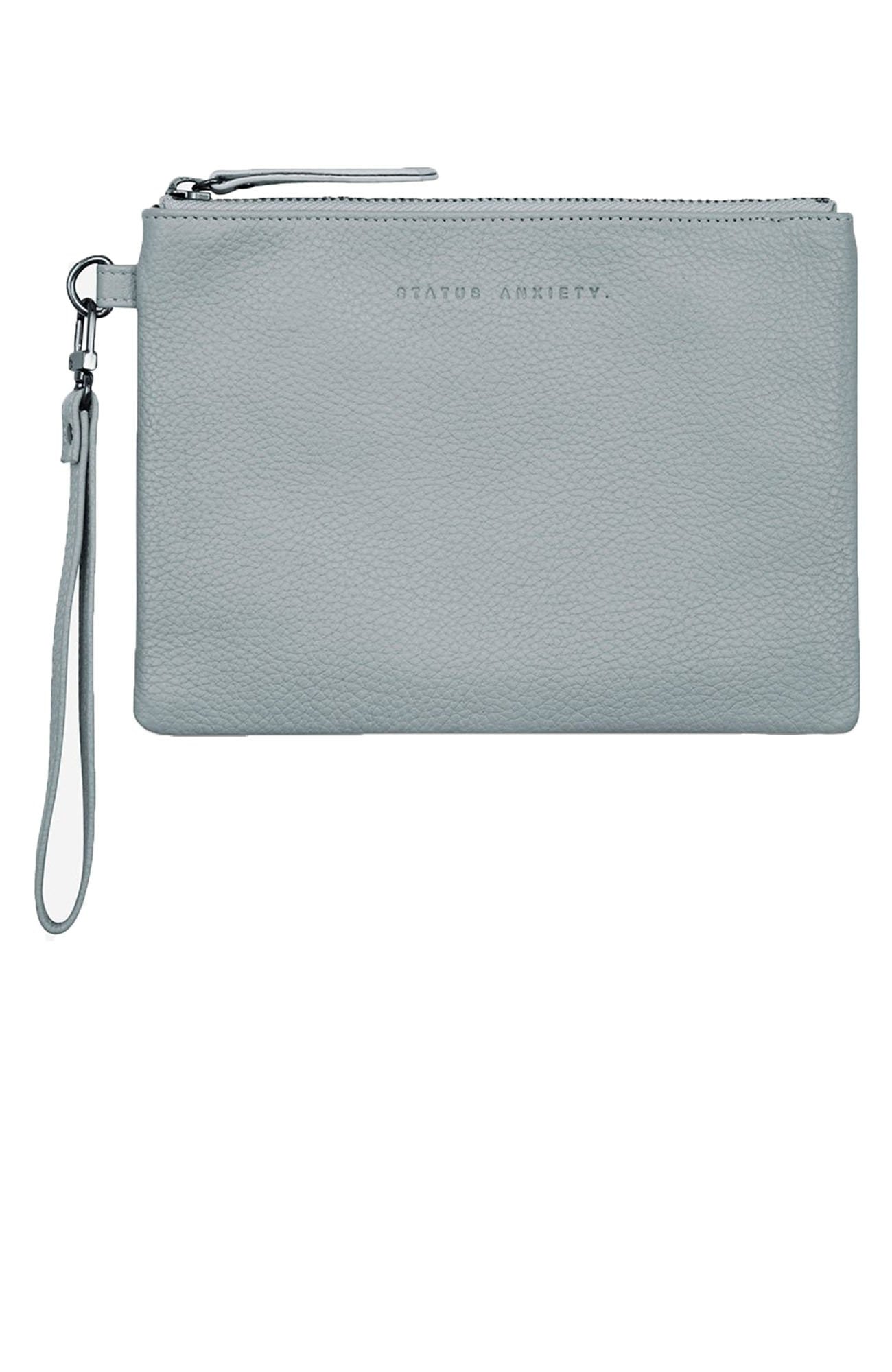 Fixation Wallet Arctic Grey Status Anxiety - Jean Jail