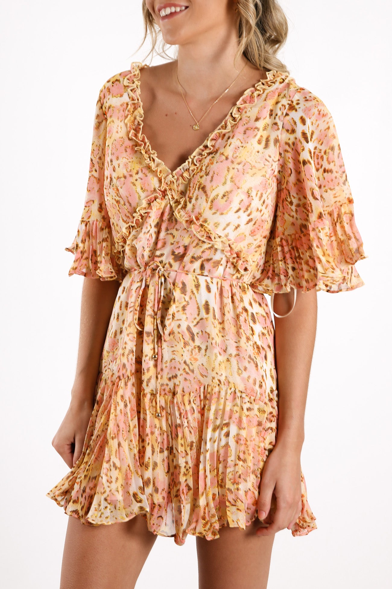 Franki Dress Leopard Multi