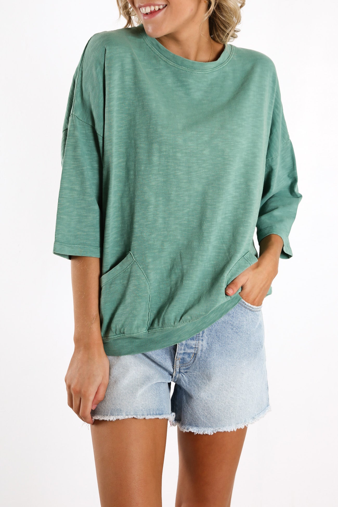 Fundamental Mazie Sweat Sage Green