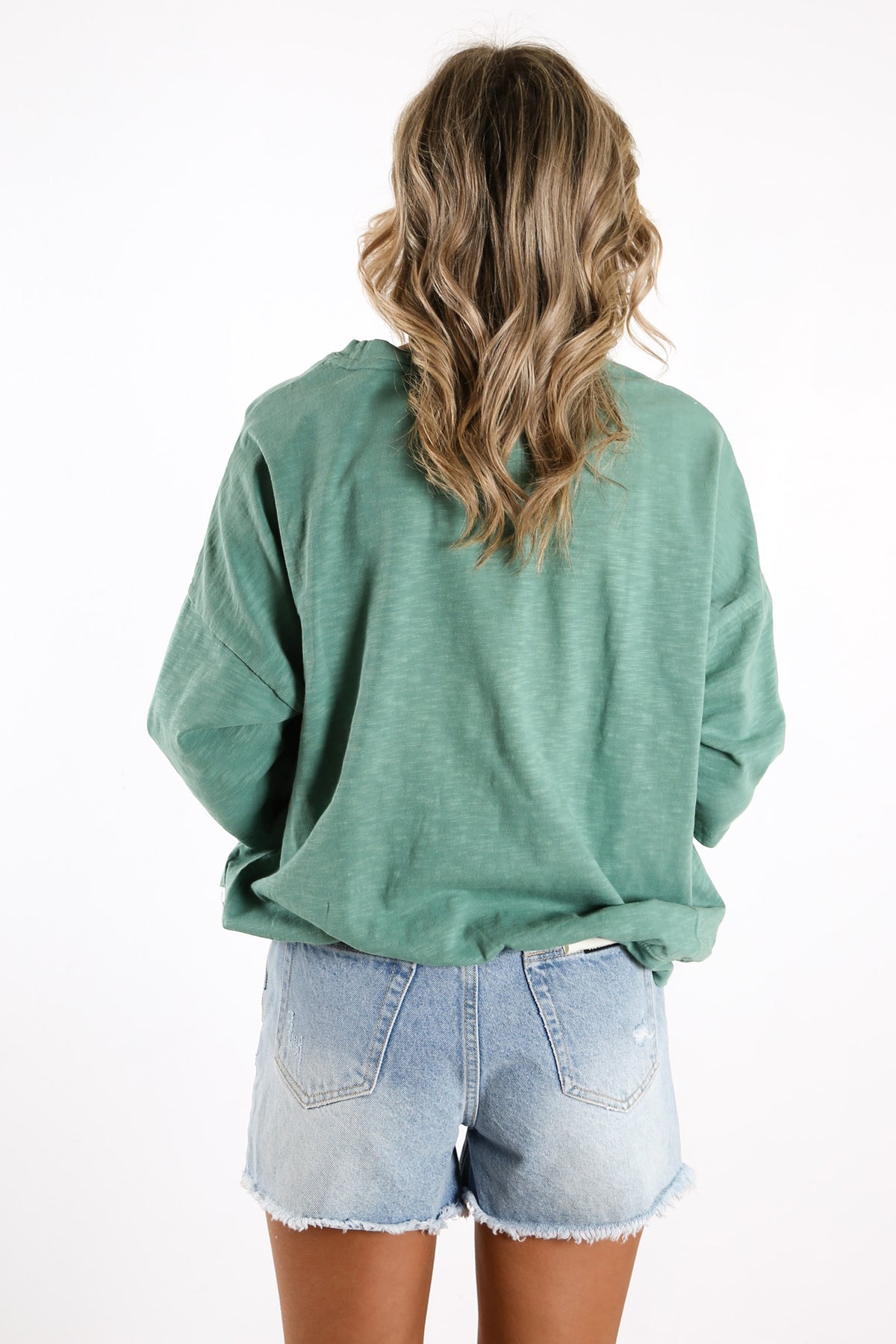 Fundamental Mazie Sweat Sage Green