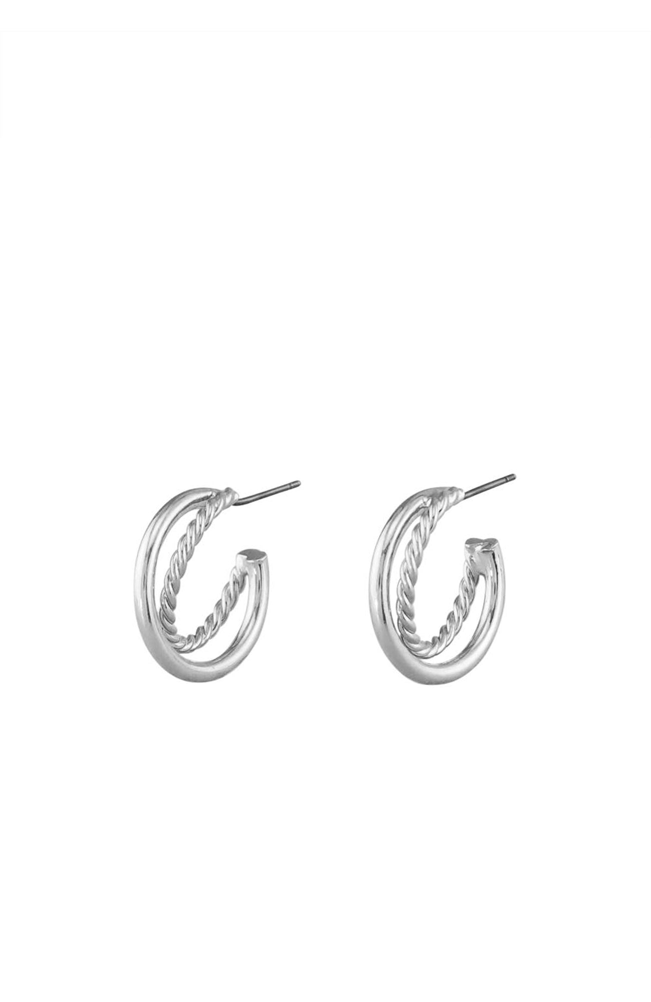 Gabriella Hoops Silver