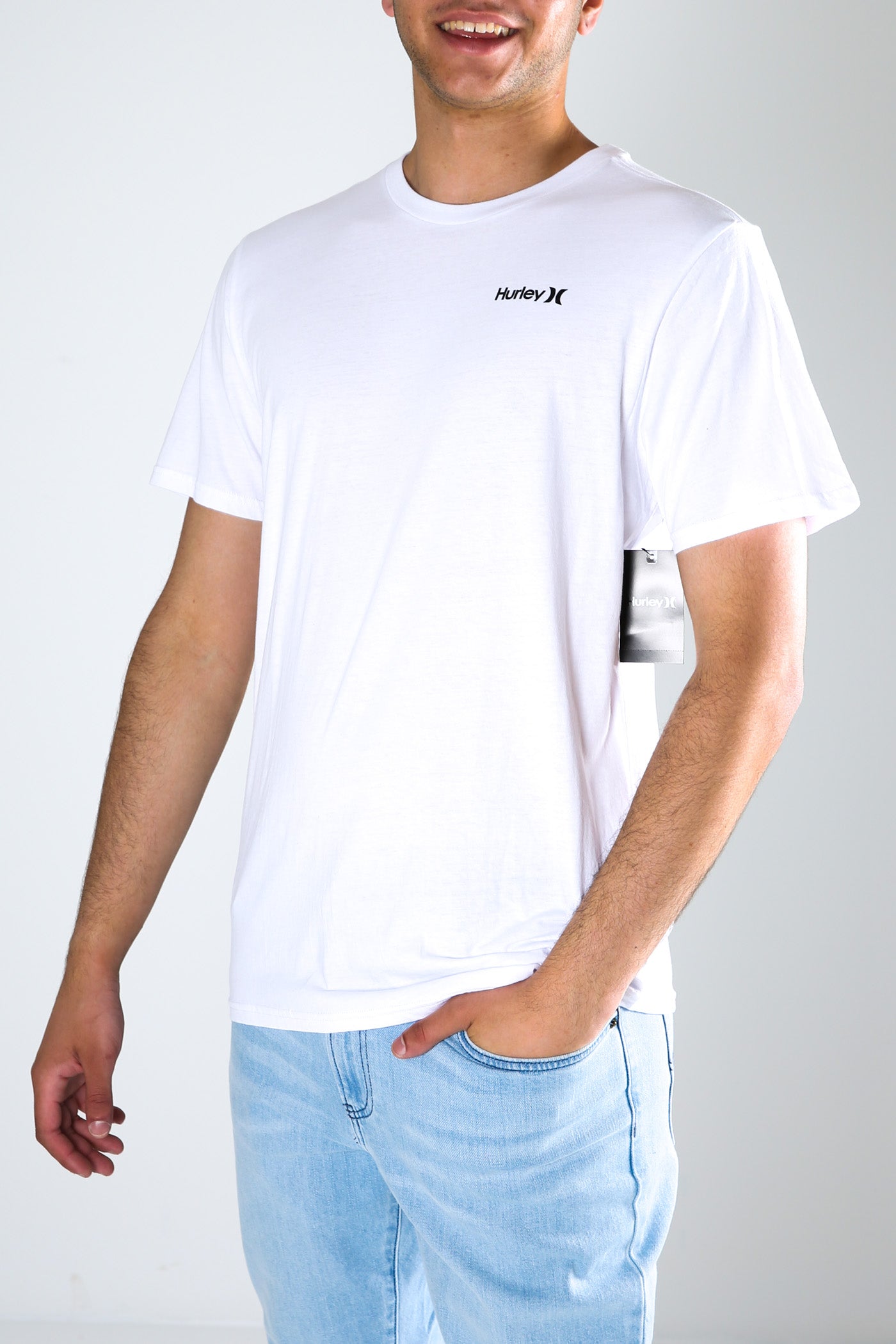 Everyday Washed Small One And Only Solid Tee White