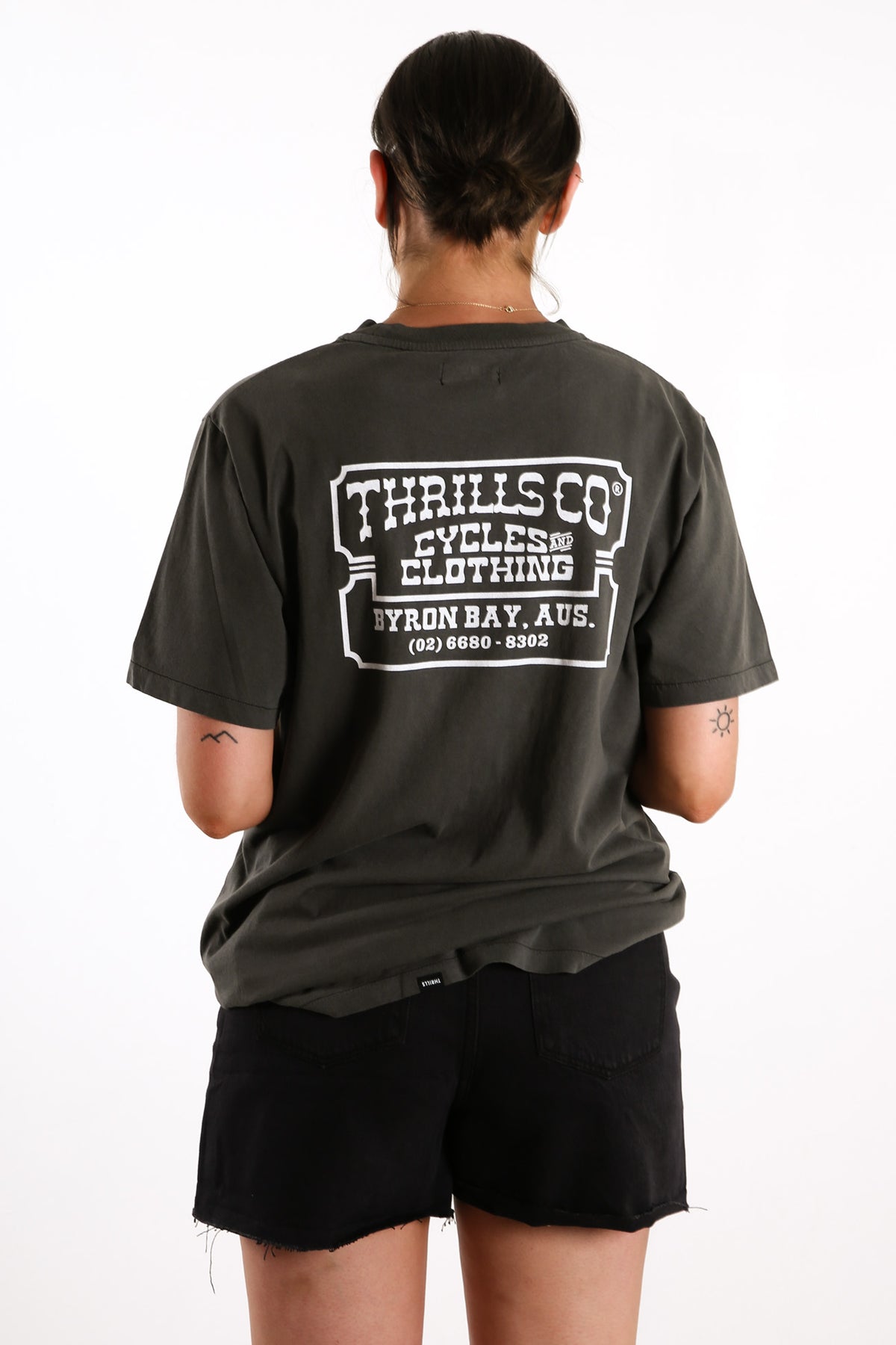 Happy Trails Merch Tee Merch Black