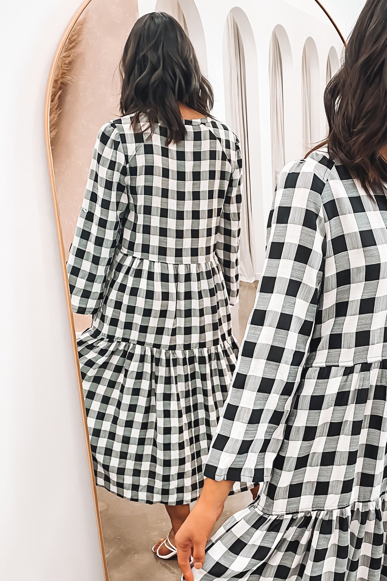 Harli Midi Dress Black