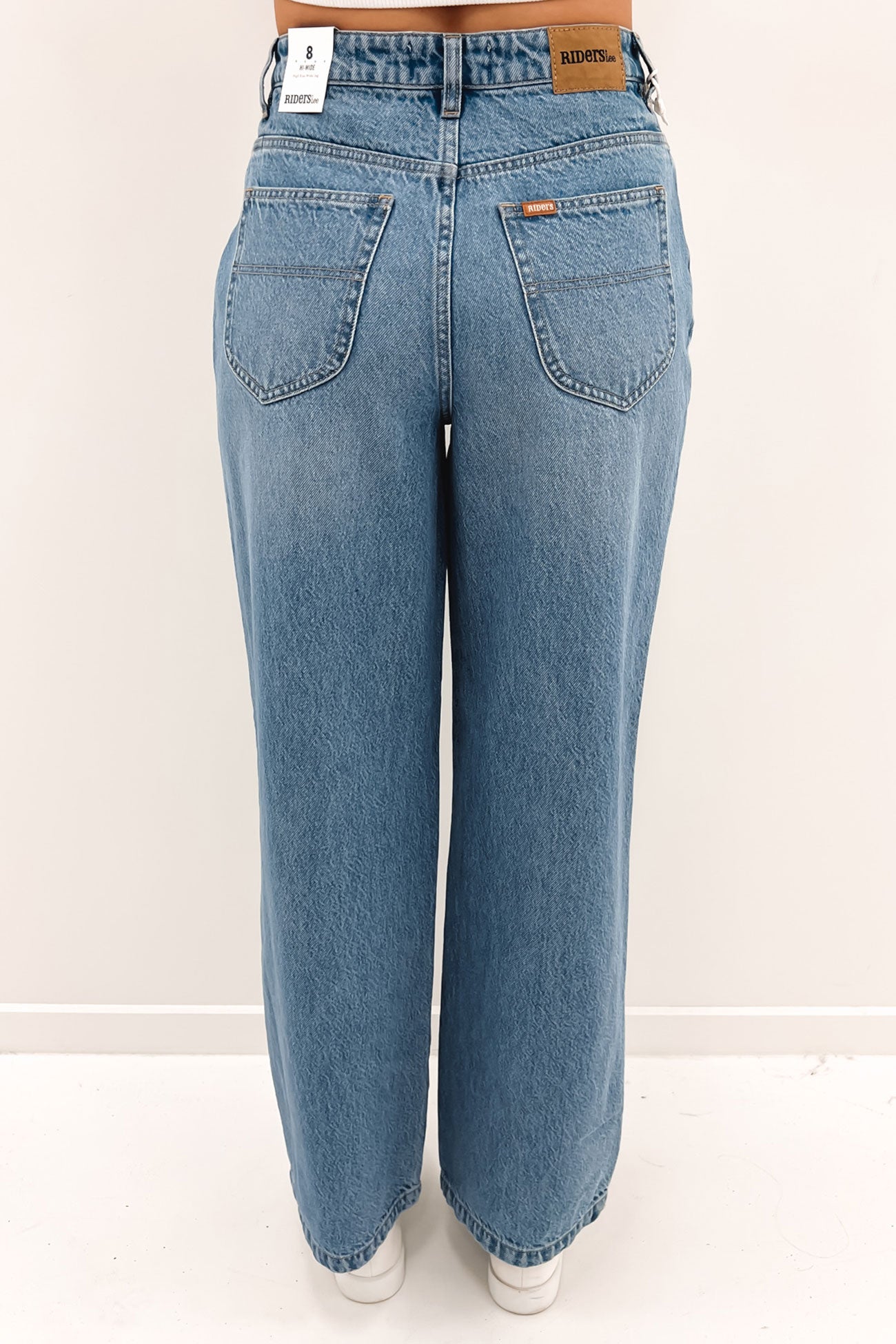 Hi Wide Leg Jean Synchronise Blue