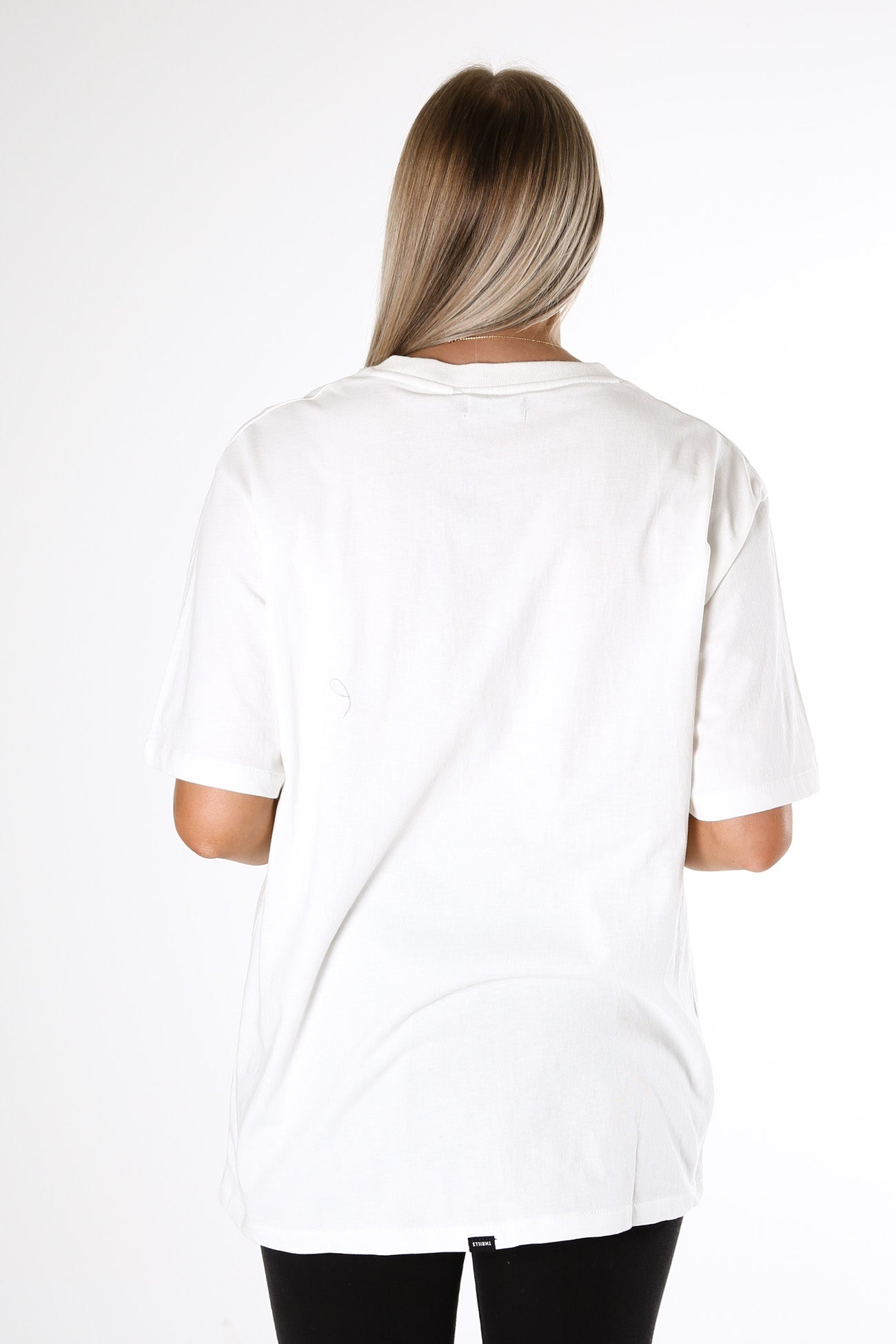 Hiatus Merch Fit Tee Dirty White