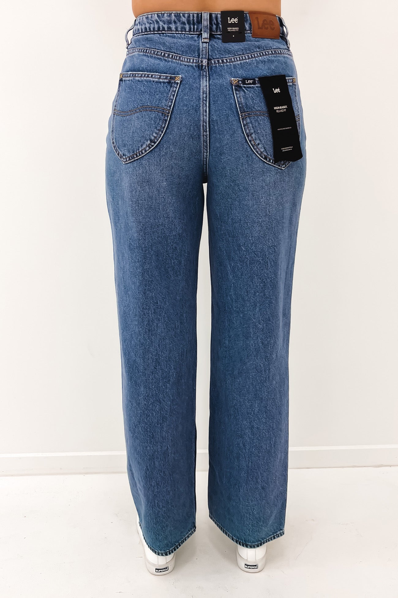 High Baggy Jean Tempo Blue