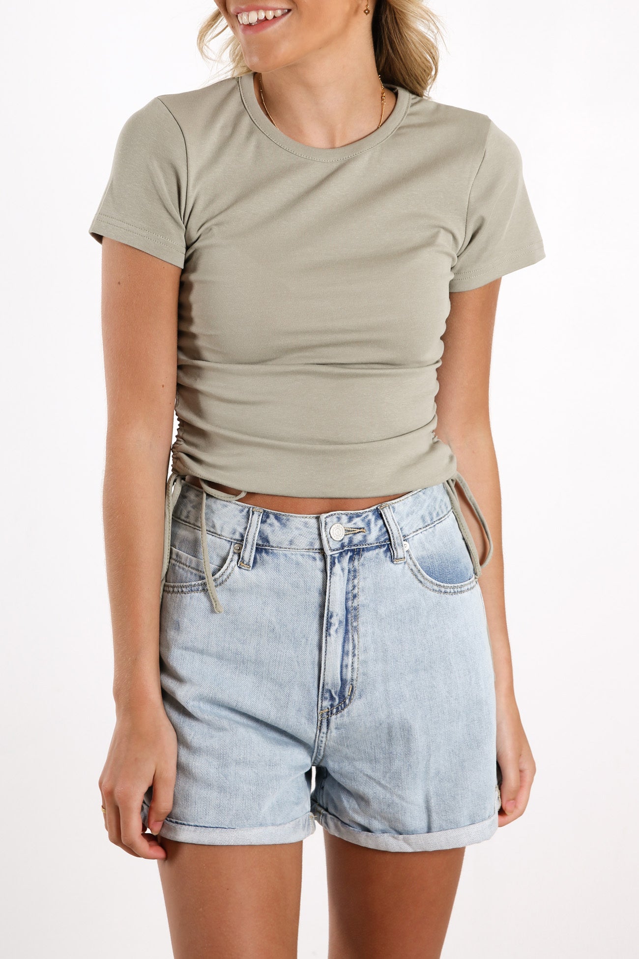 Hollie Drawstring Top