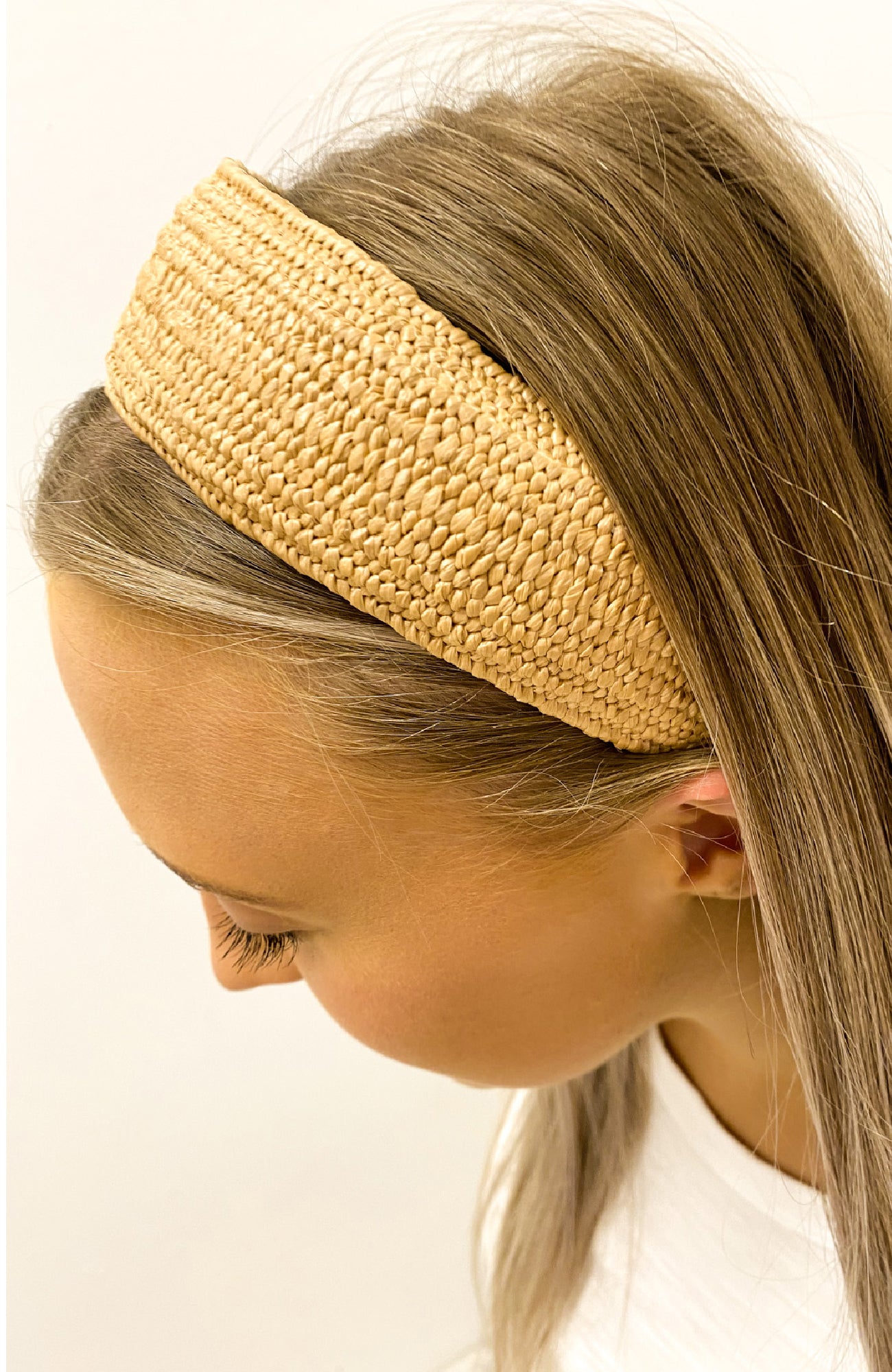 Clara Headband Tan