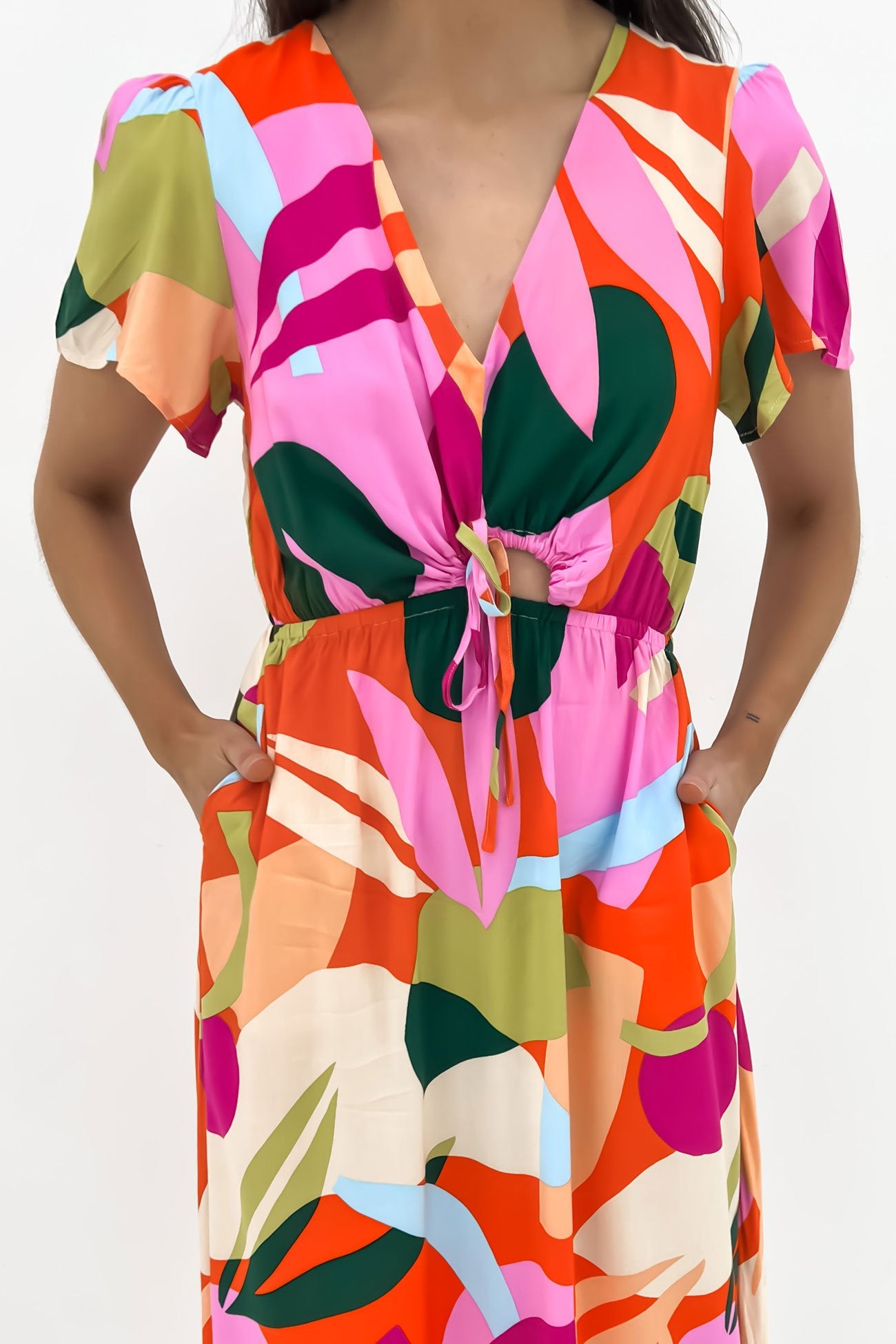 Ilana Midi Dress Multi