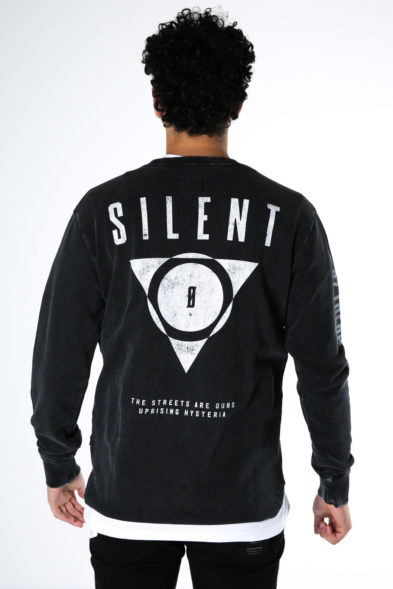 Inverse Crew Washed Black