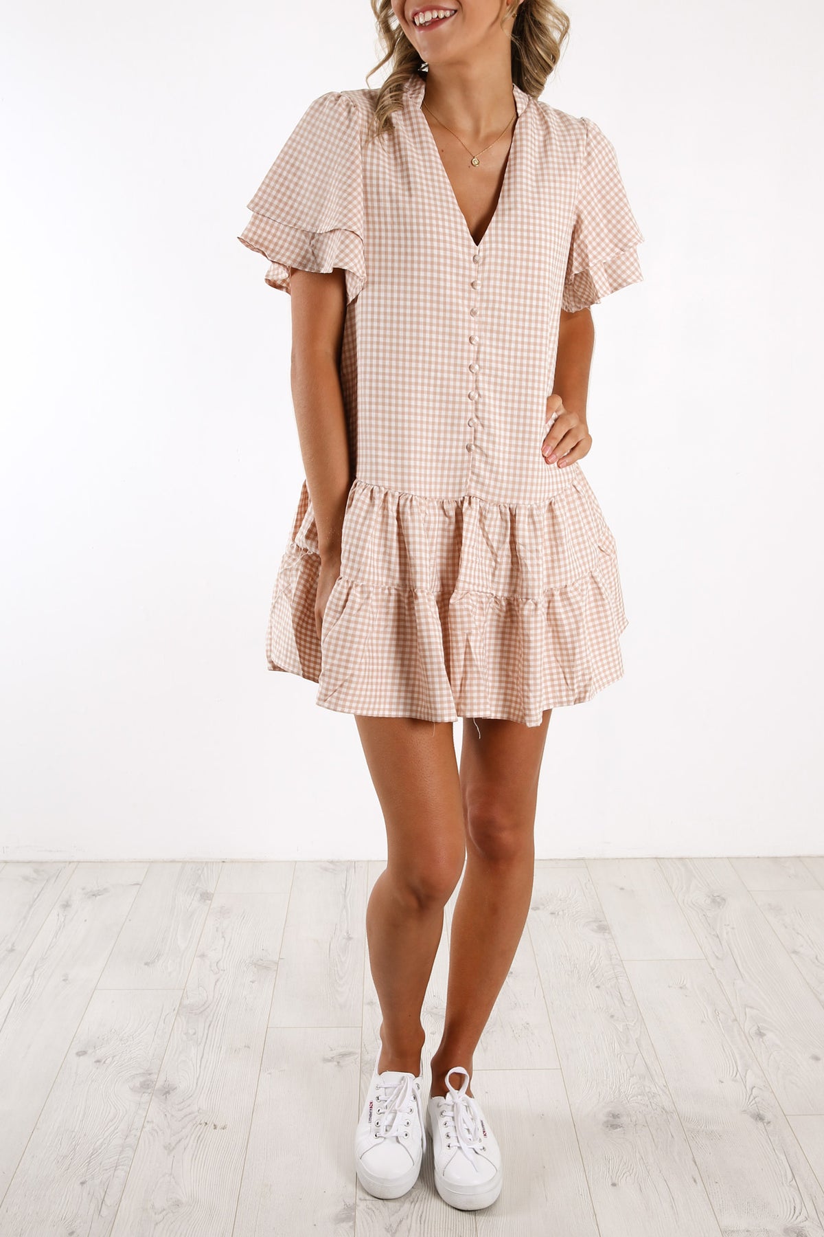 Isla Dress Tan