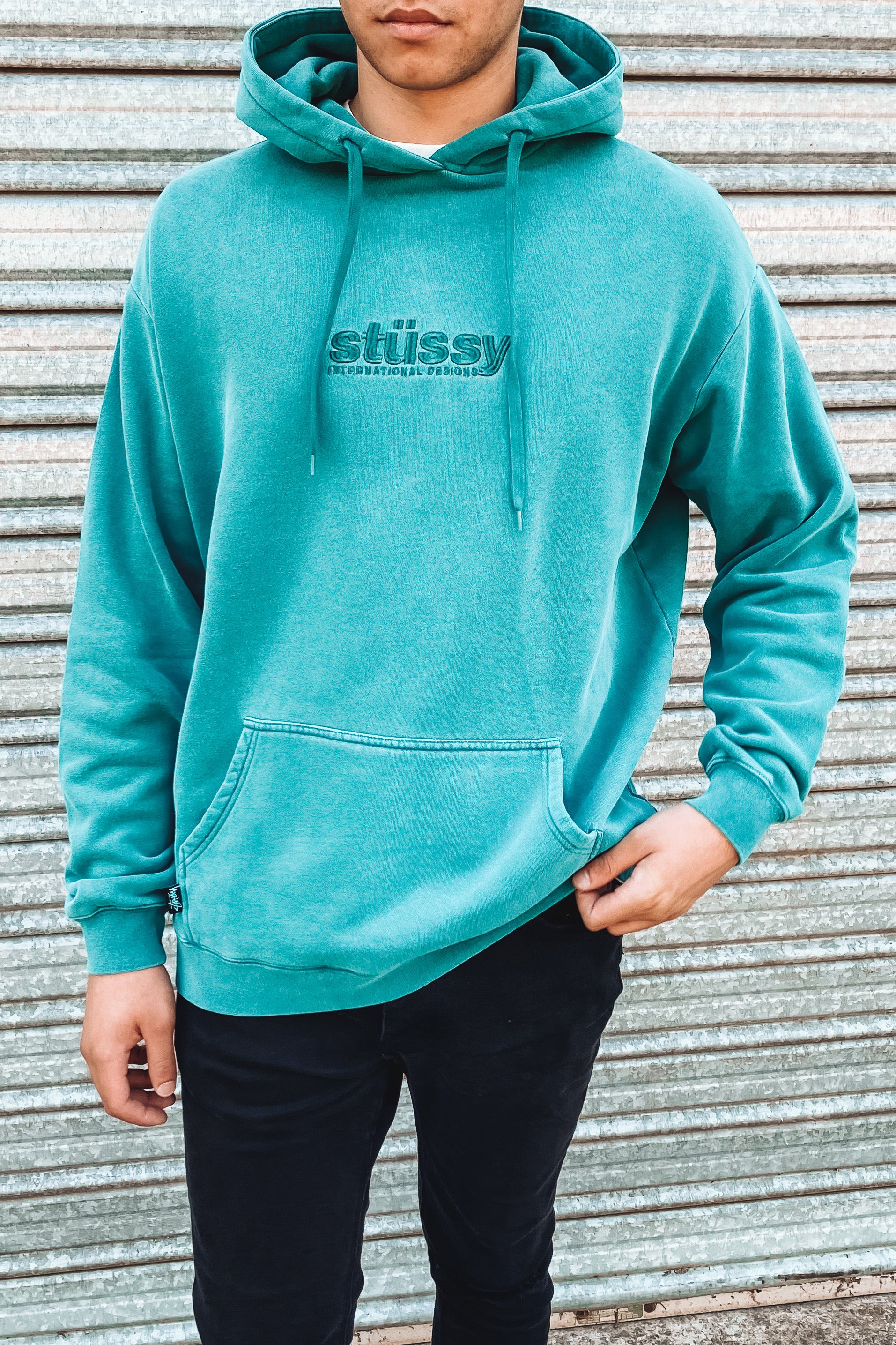 Italic Pigment Hood Pigment Petrol