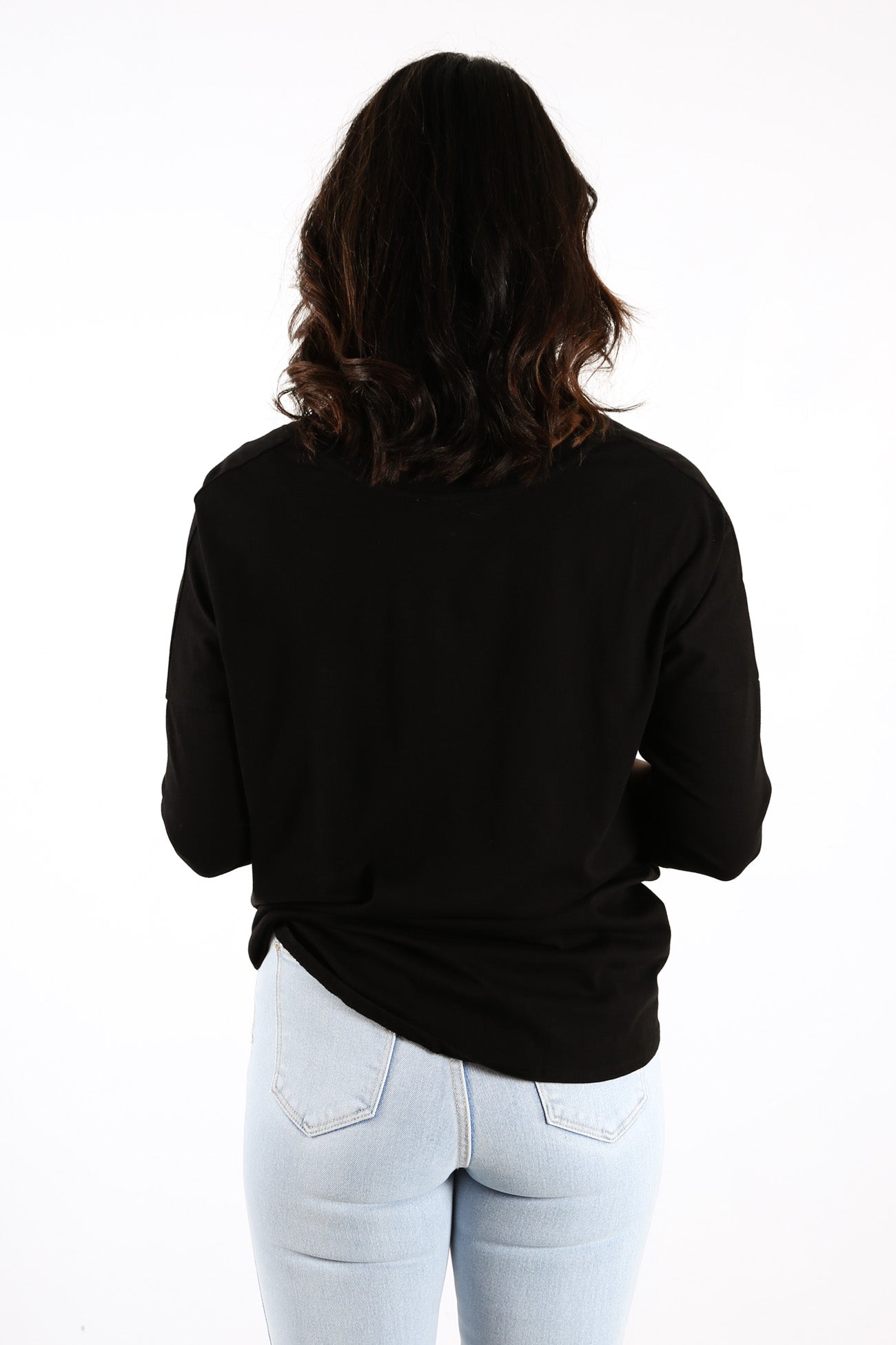 Ivy Knot Top Black