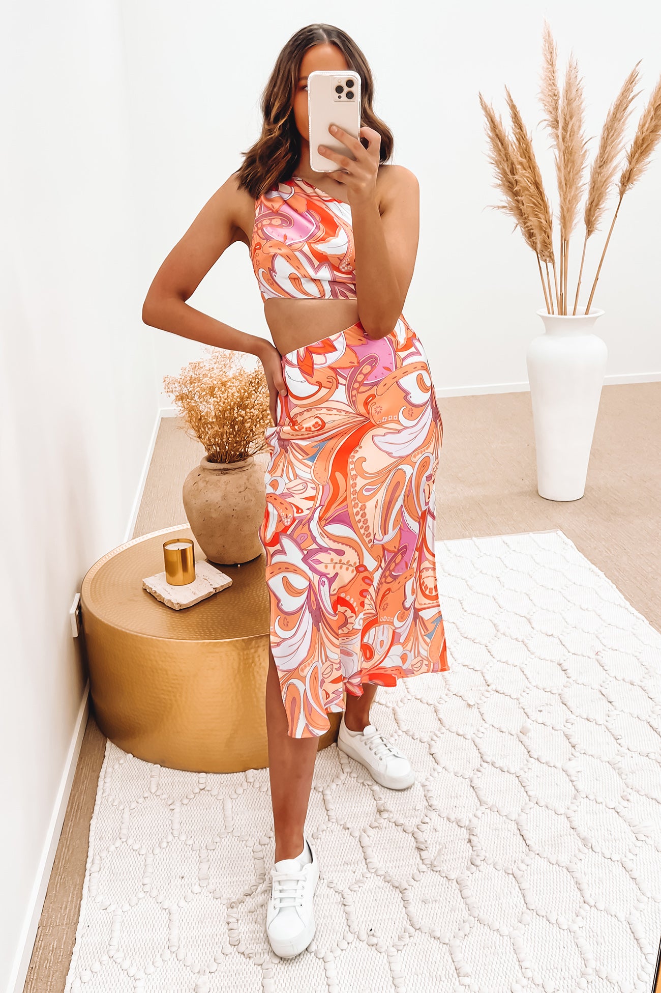 Jalen Midi Dress Multi