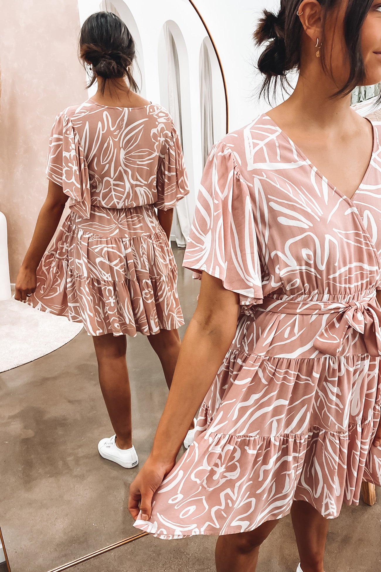 Jaylah Mini Dress Pink