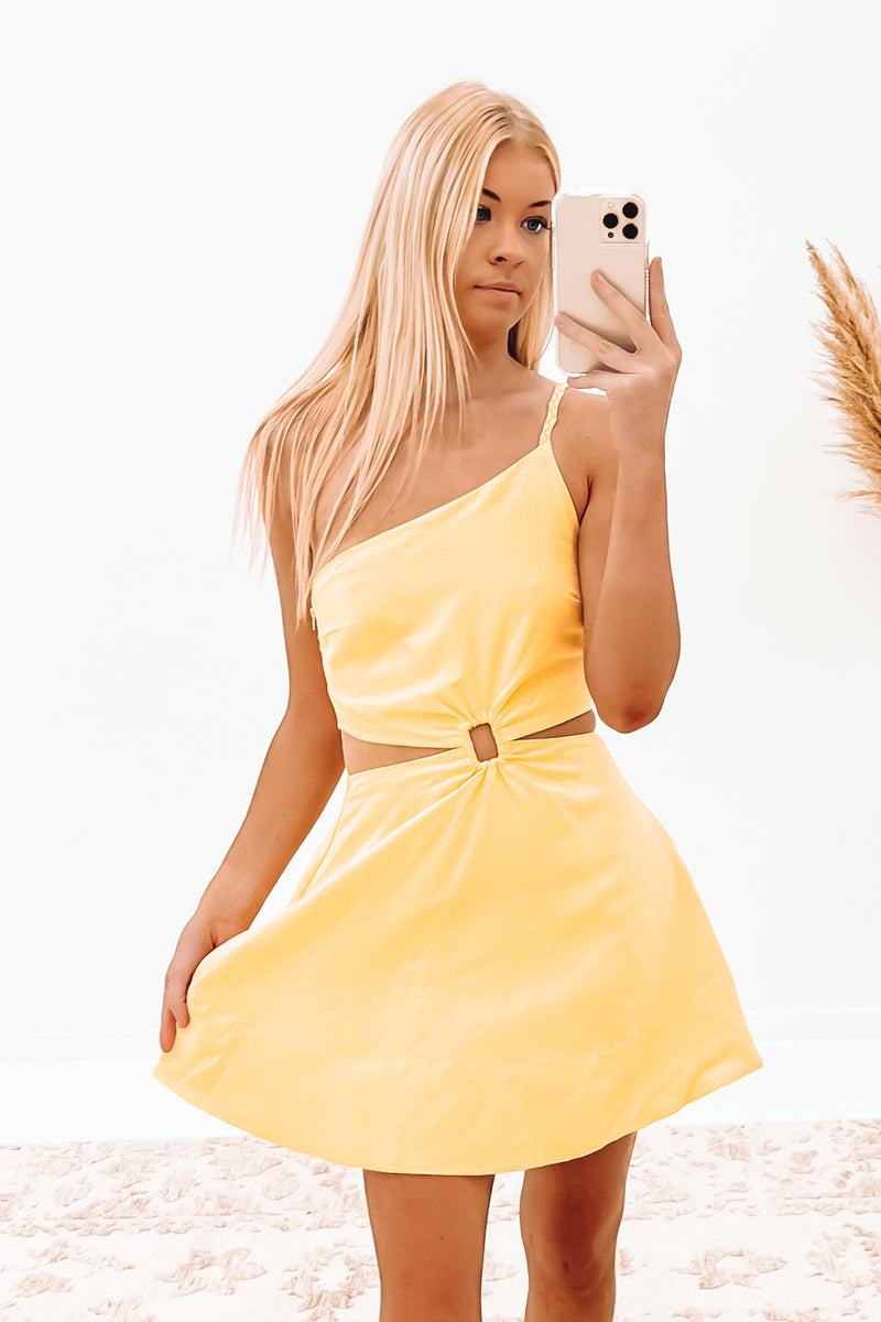 Jazlyn Mini Dress Yellow