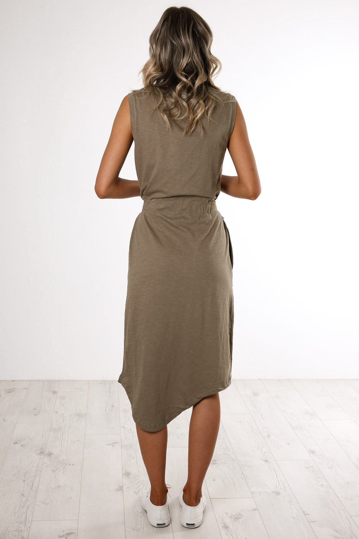 Jimbaran Bay Dress Khaki