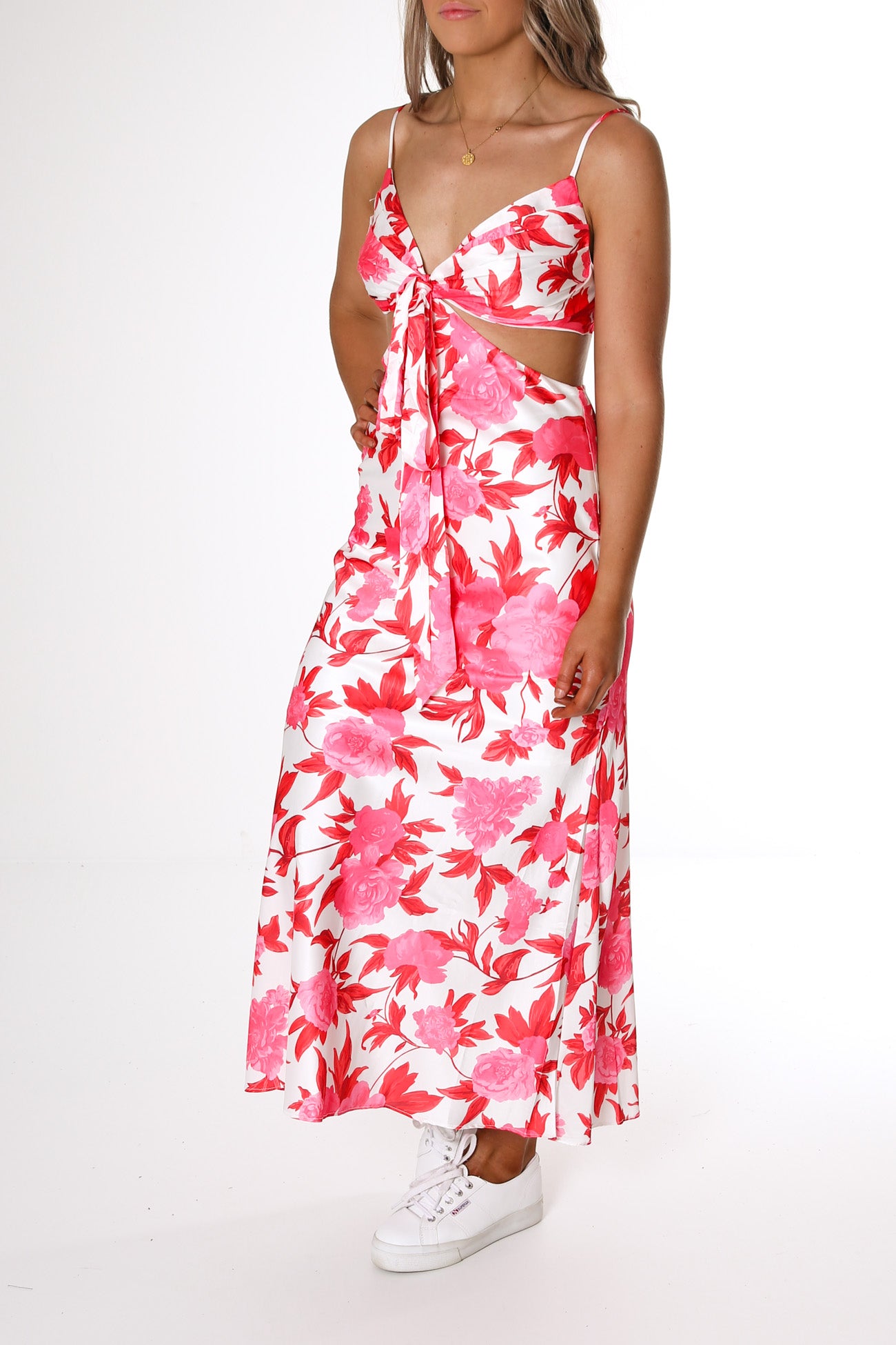 Justice Midi Dress Pink