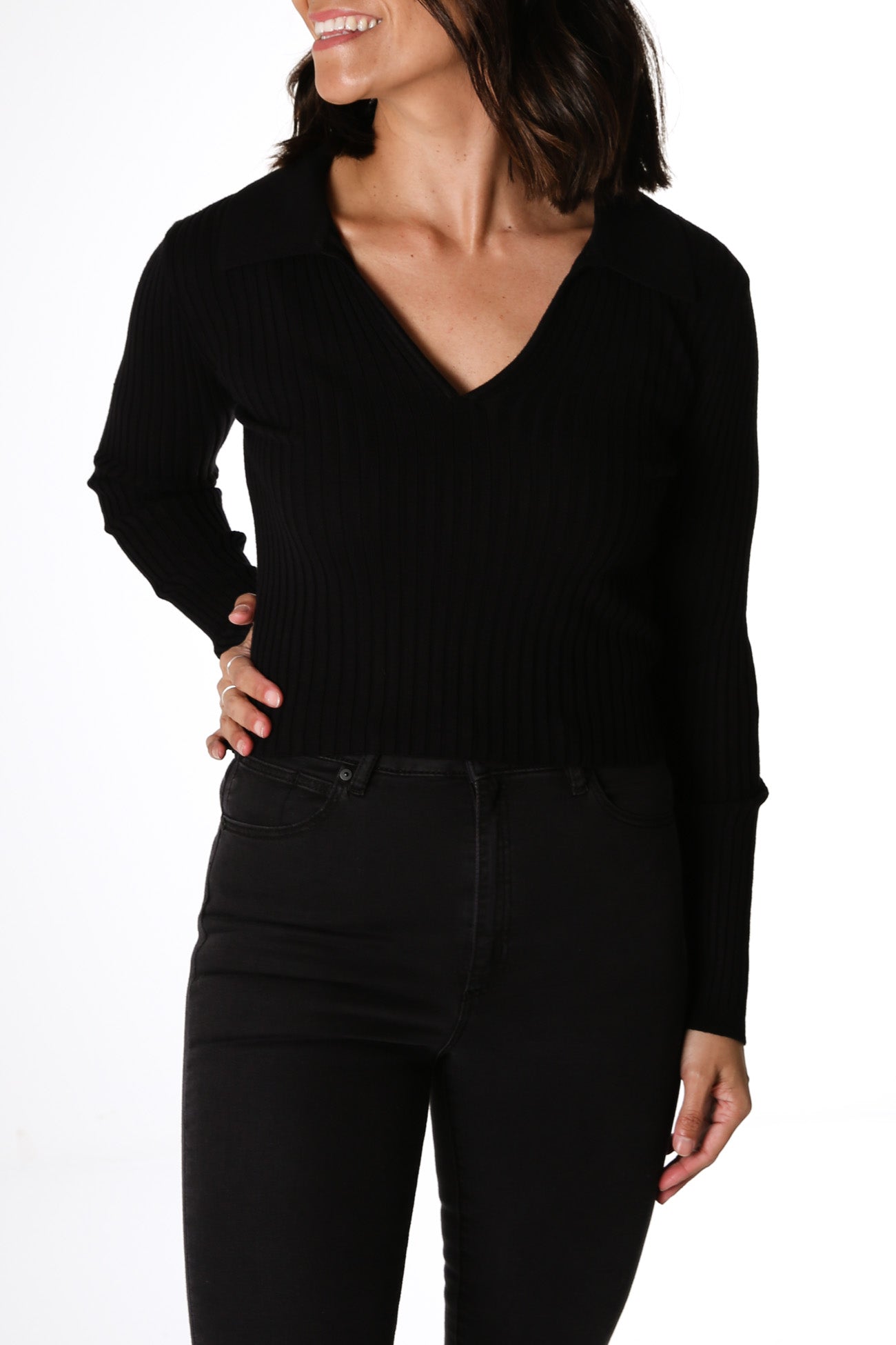 Kelly Top Black