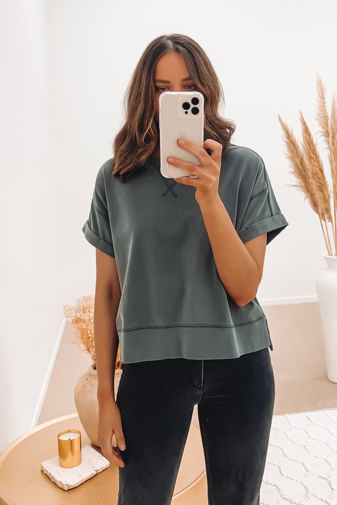 Kennett Short Sleeve Crew Coal