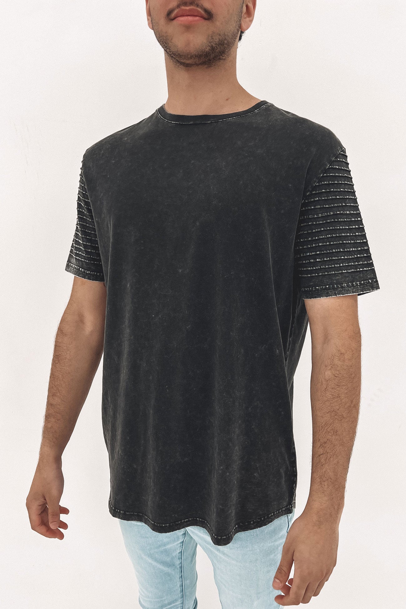 Kent Tee Acid Black