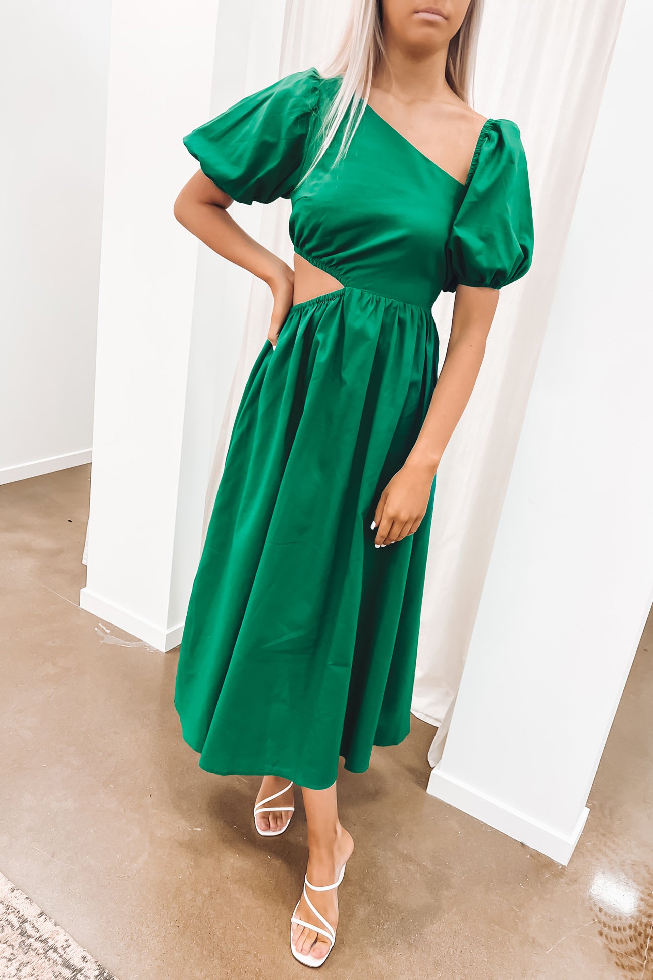Kesha Midi Dress Green