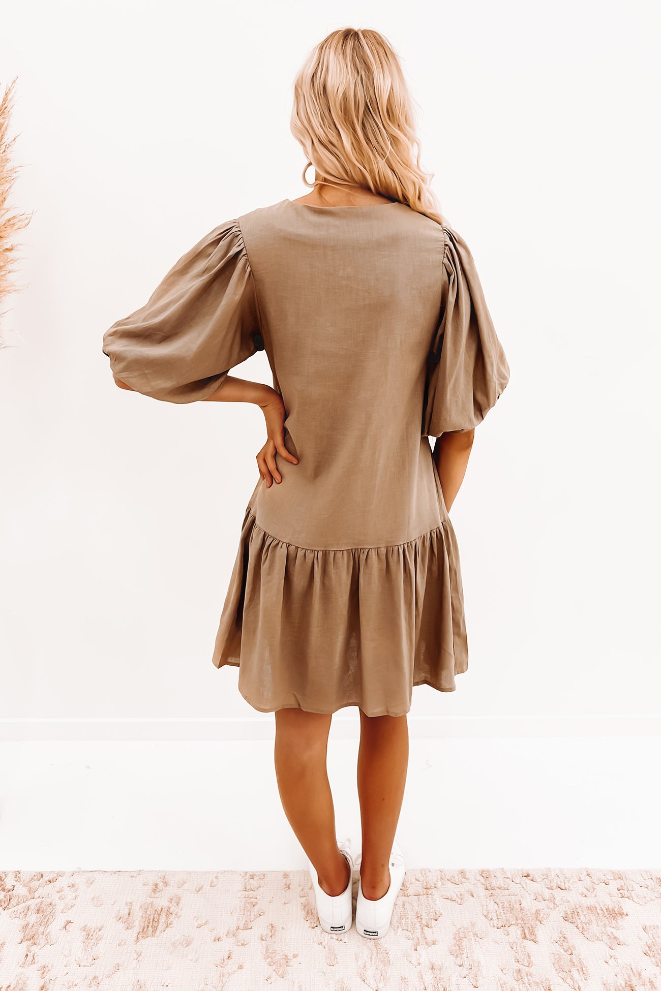 Kiara Mini Dress Brown