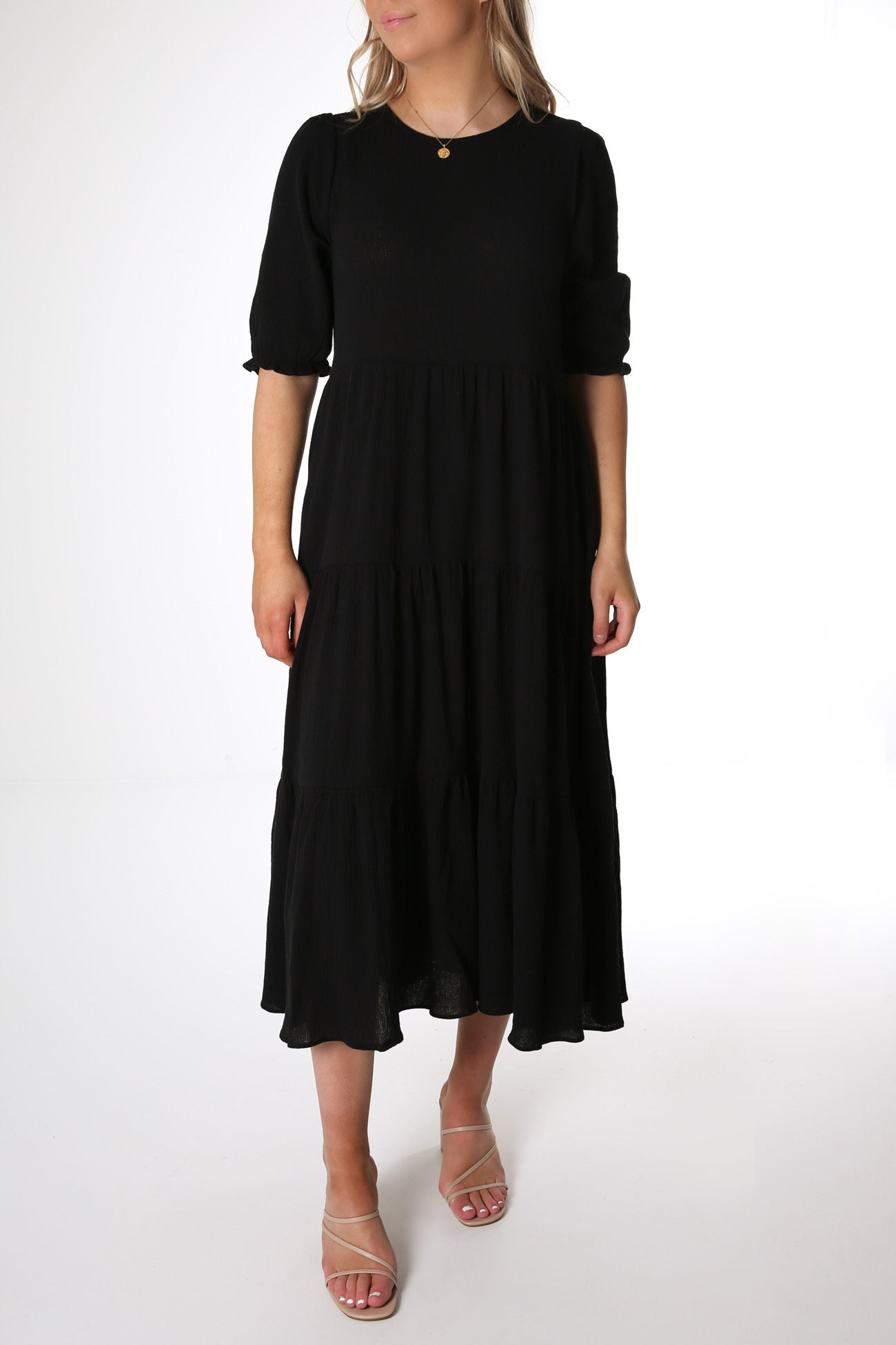 Lana Midi Dress Black