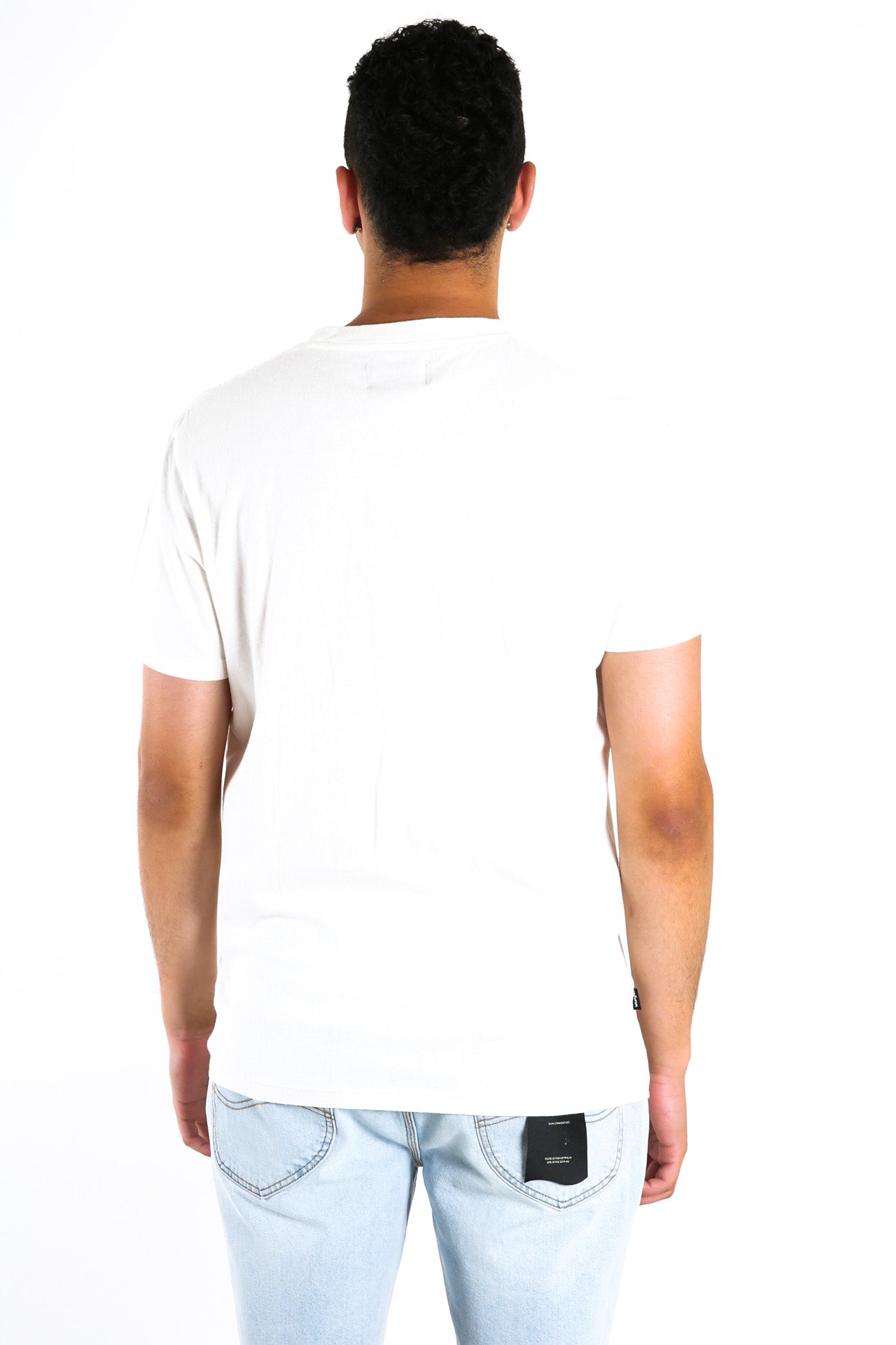 Landslide Short Sleeve Tee Vintage White