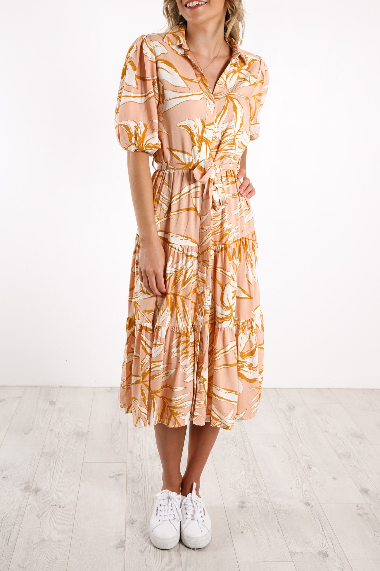 Layla Dress Peach