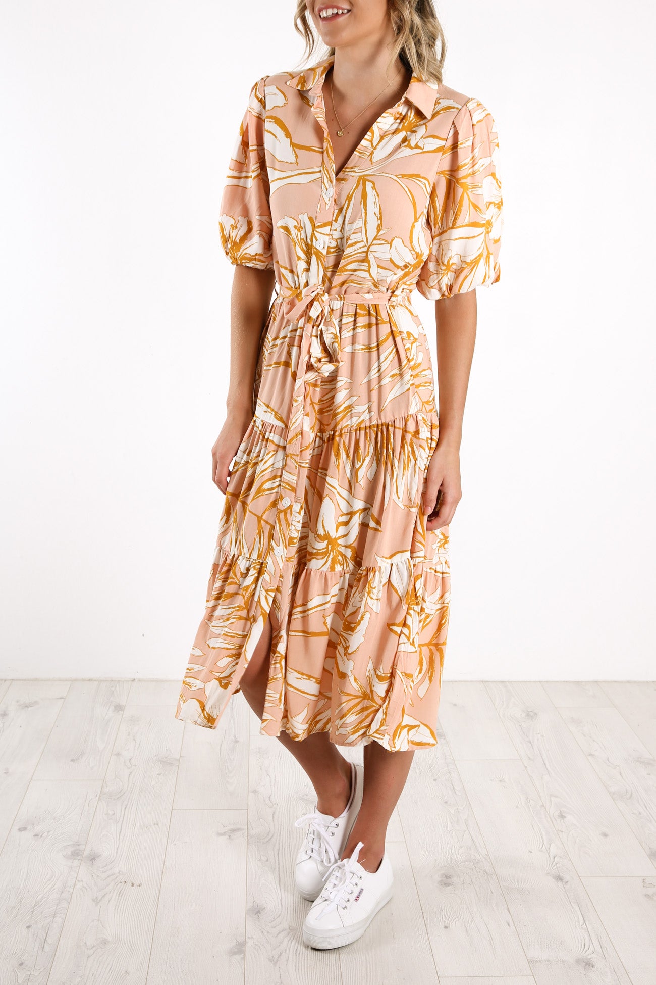 Layla Dress Peach