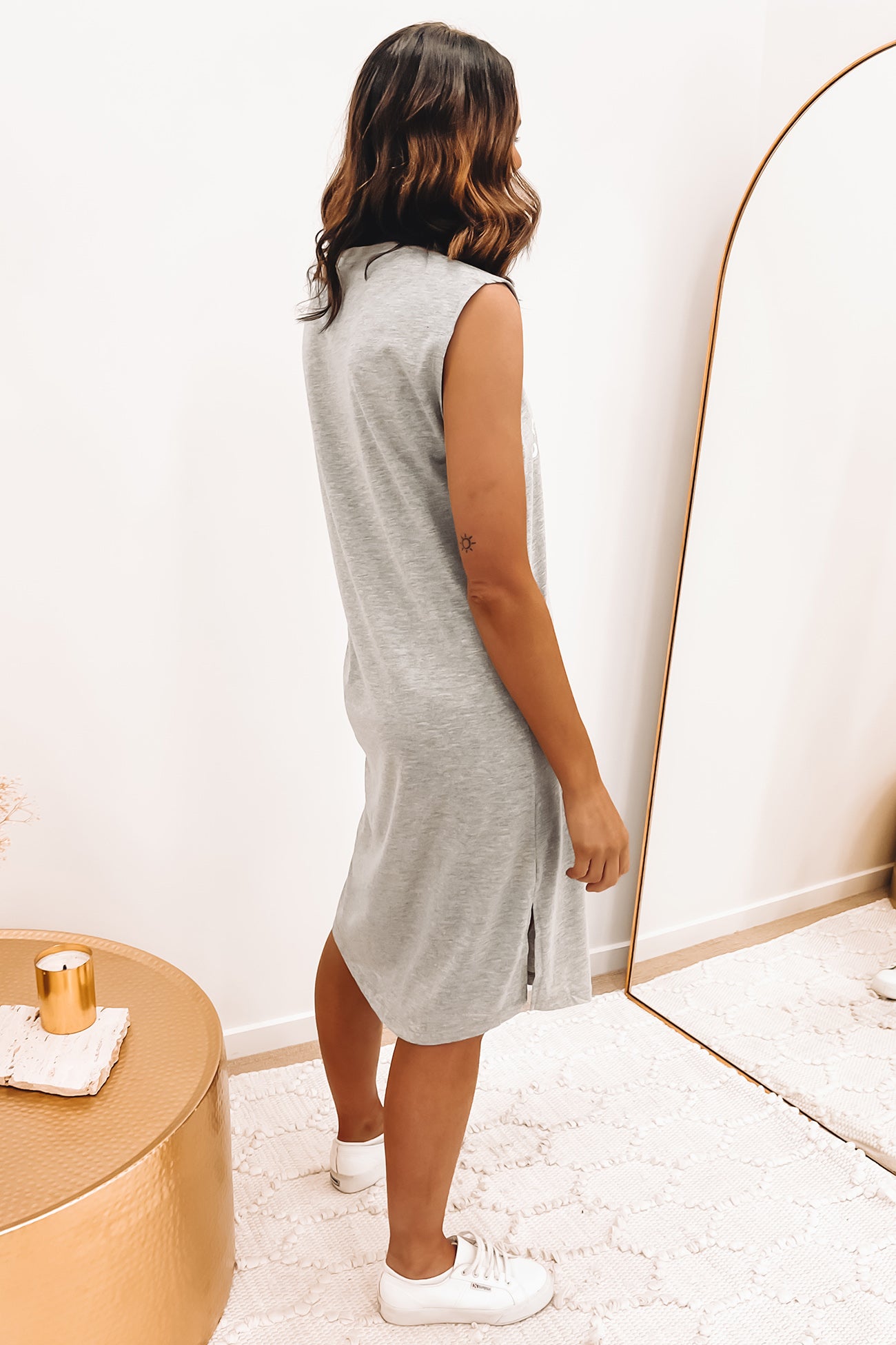 Lexi Dress Grey Marle