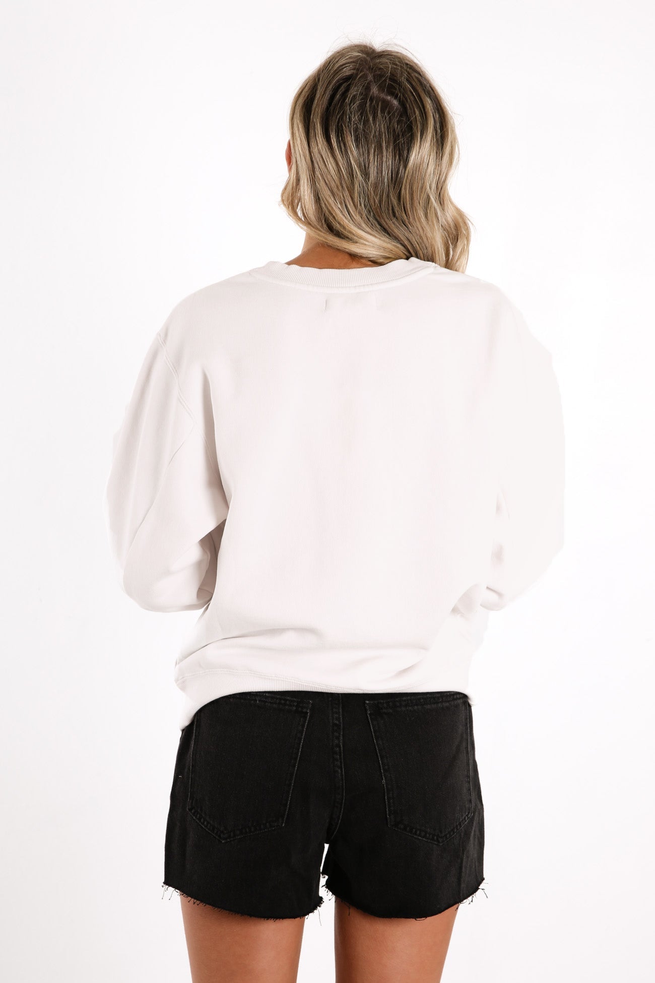 Logo Fleece Silver Grey White