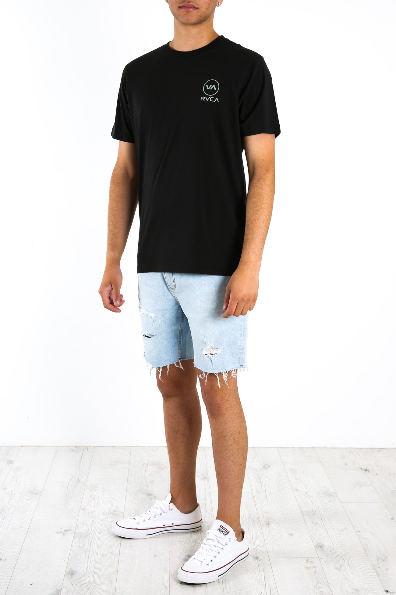 Longitude Short Sleeve Tee Black