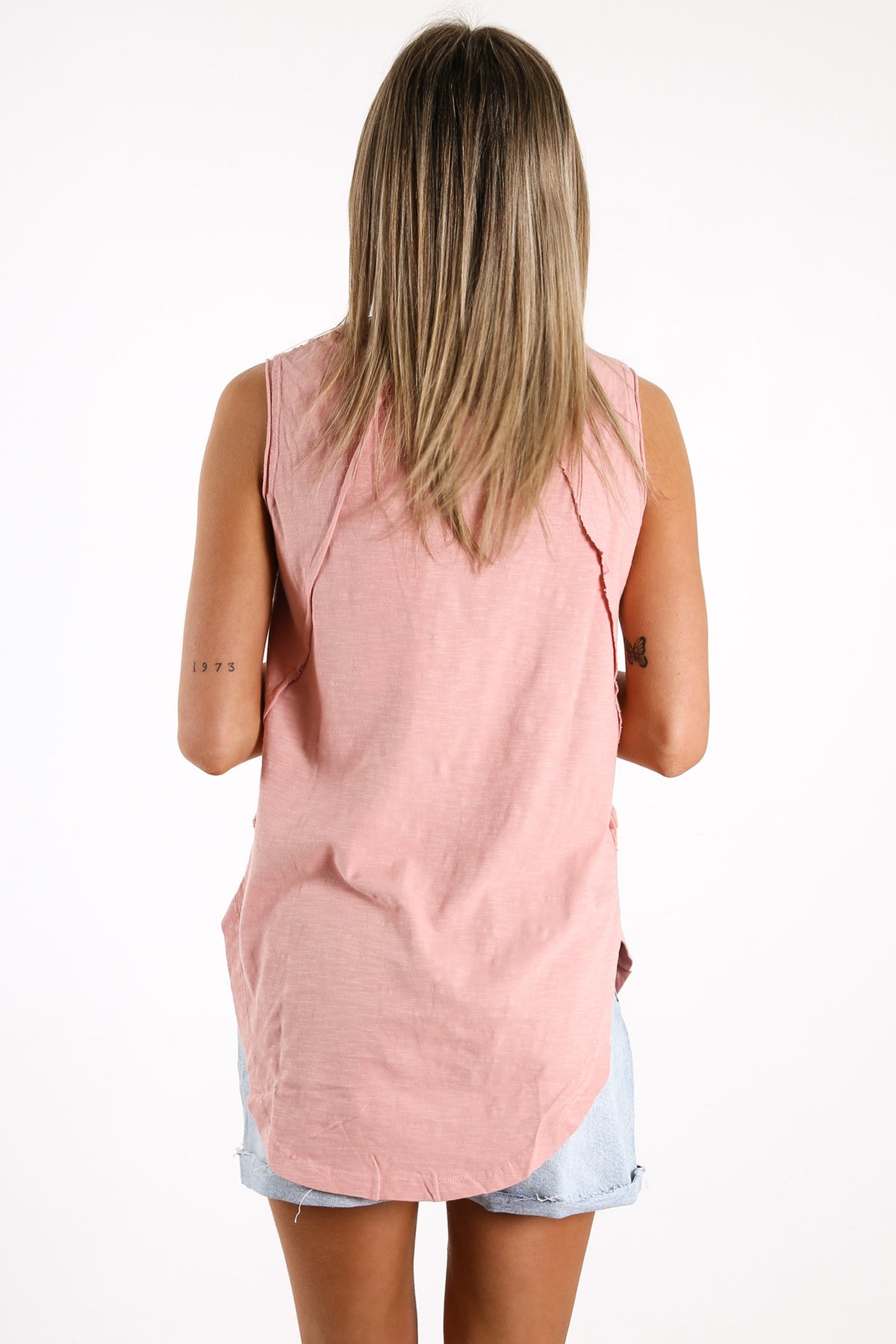 Mackenzie Tank Dusty Rose