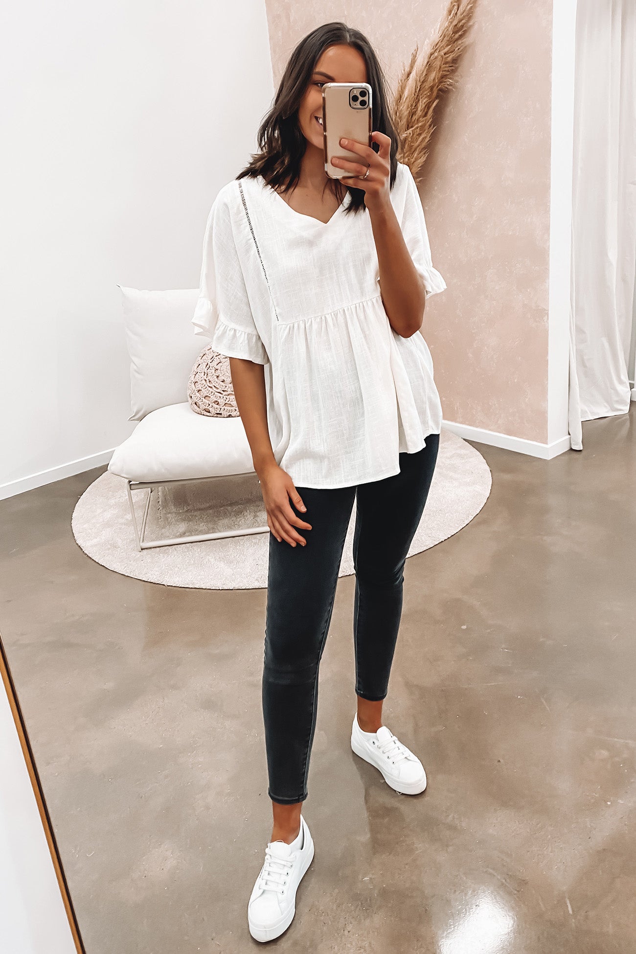 Mara Top White