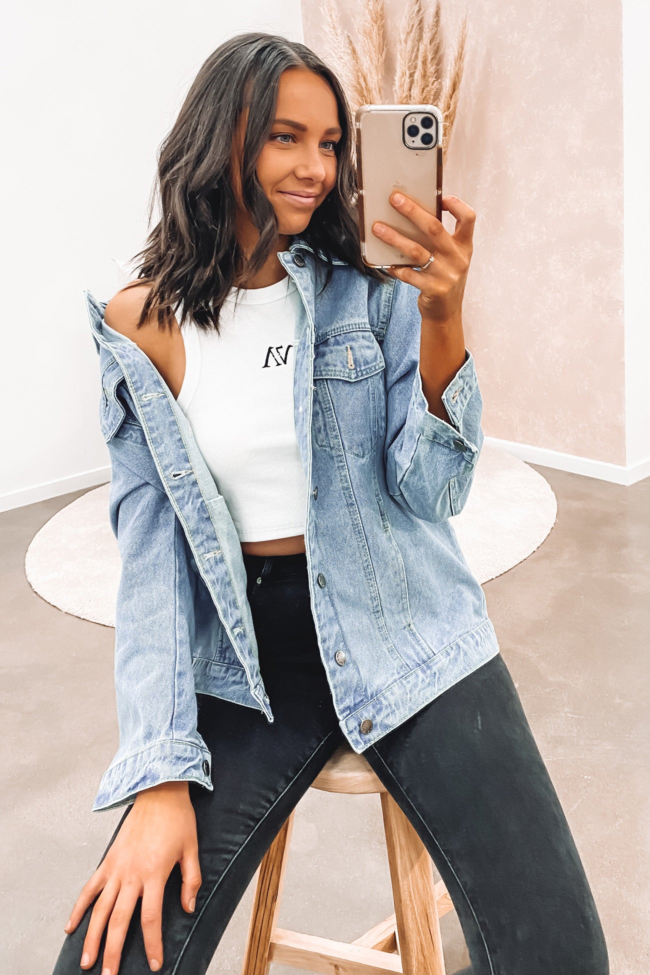 Marie Denim Jacket Blue